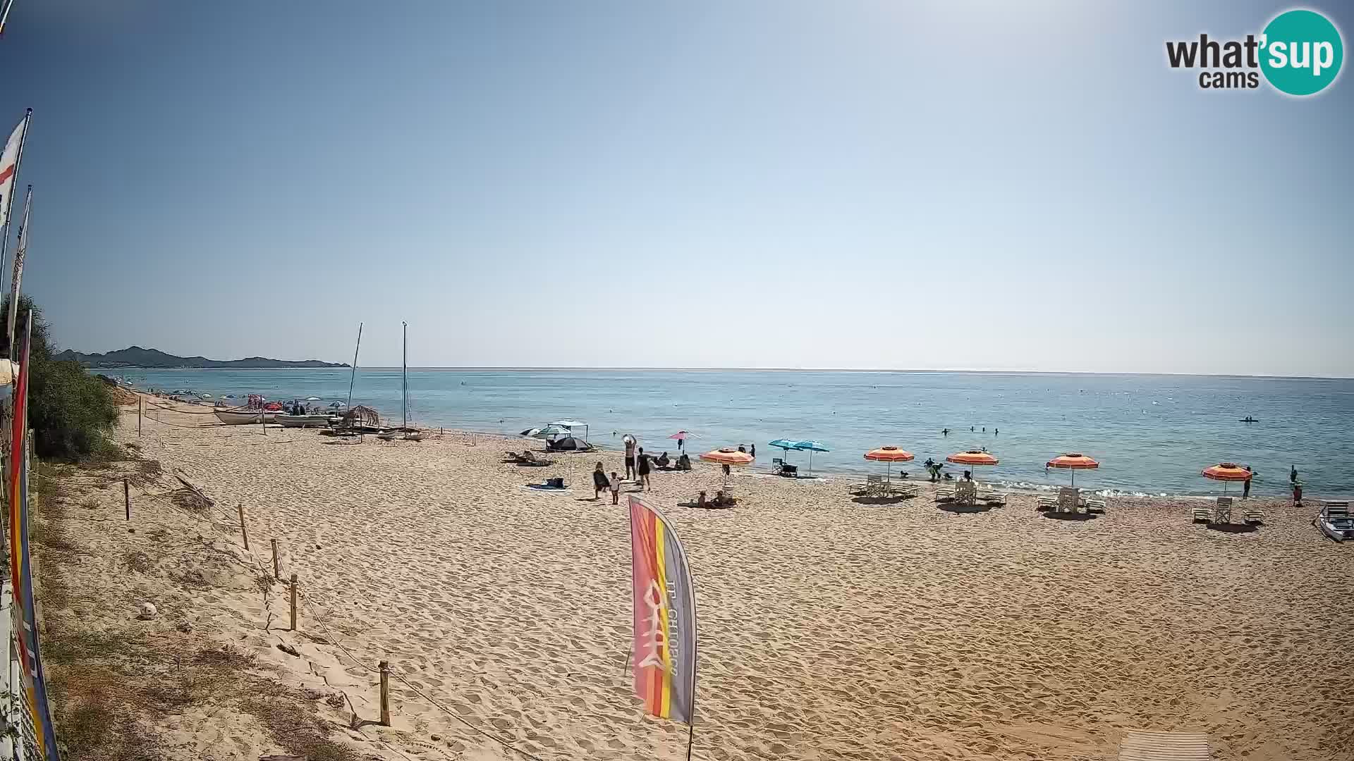 Webcam Piscina Rei – Liveblick auf Costa Rei in Muravera