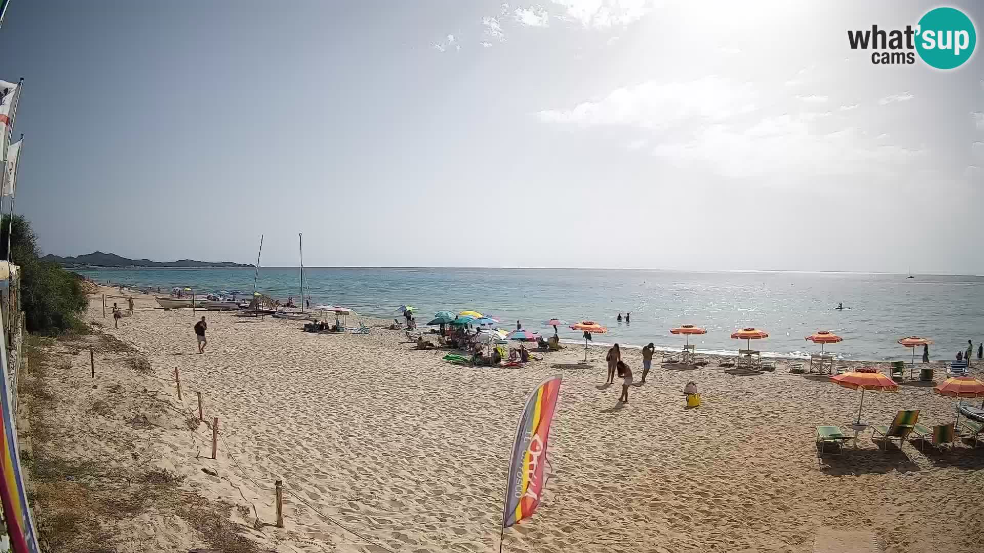 Webcam Piscina Rei – Vista en directo desde Costa Rei, Muravera
