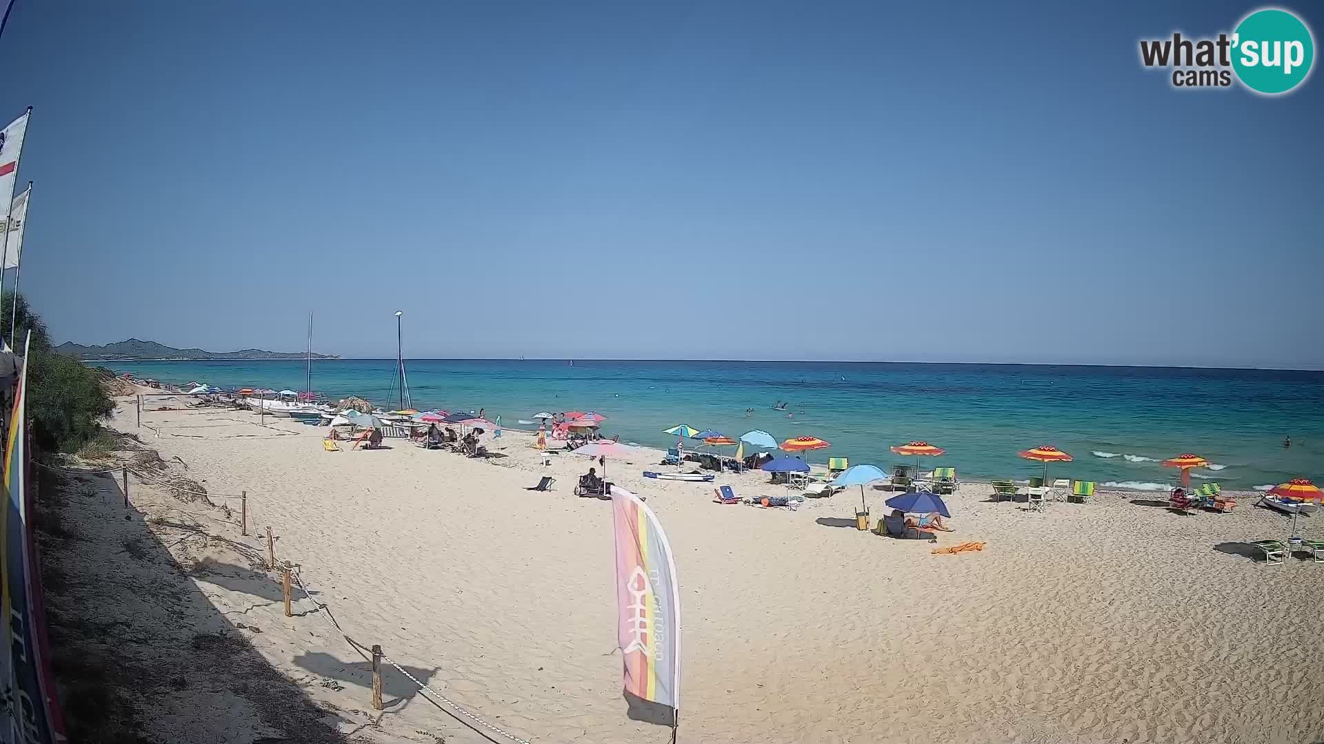 Webcam Piscina Rei – Vista en directo desde Costa Rei, Muravera