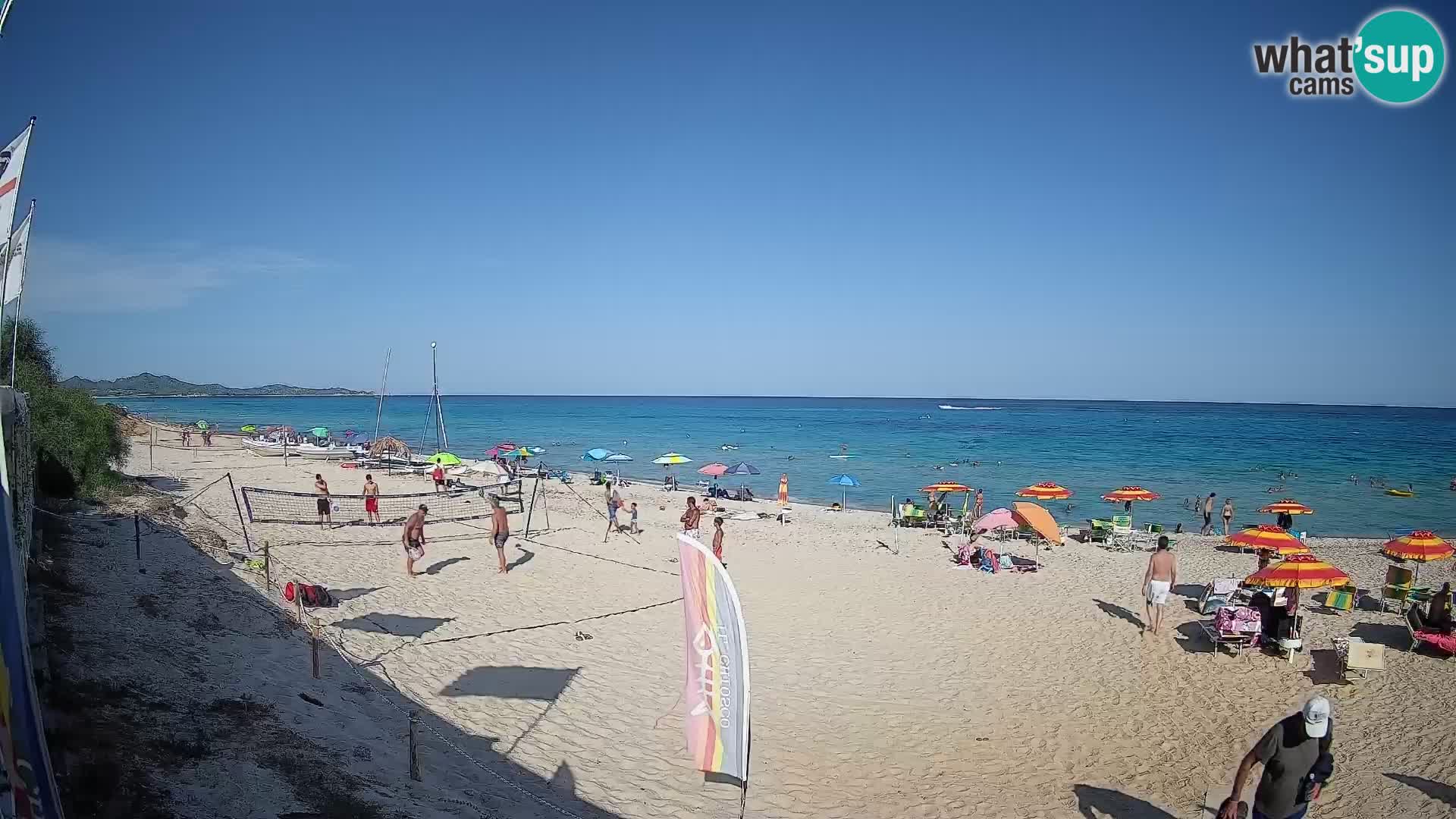 Webcam Piscina Rei – Vue en direct depuis Costa Rei, Muravera