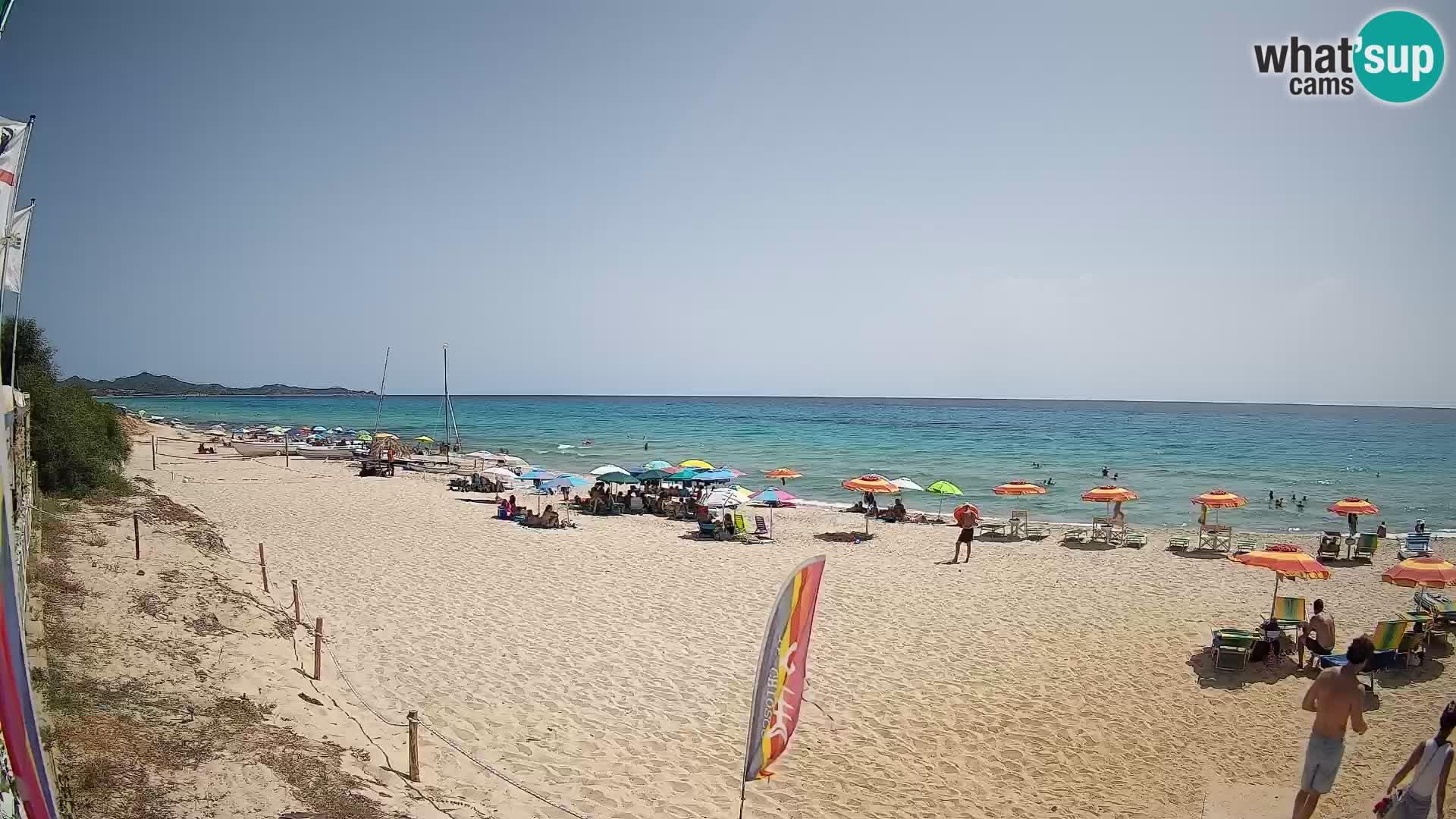 Webcam Piscina Rei – Vue en direct depuis Costa Rei, Muravera
