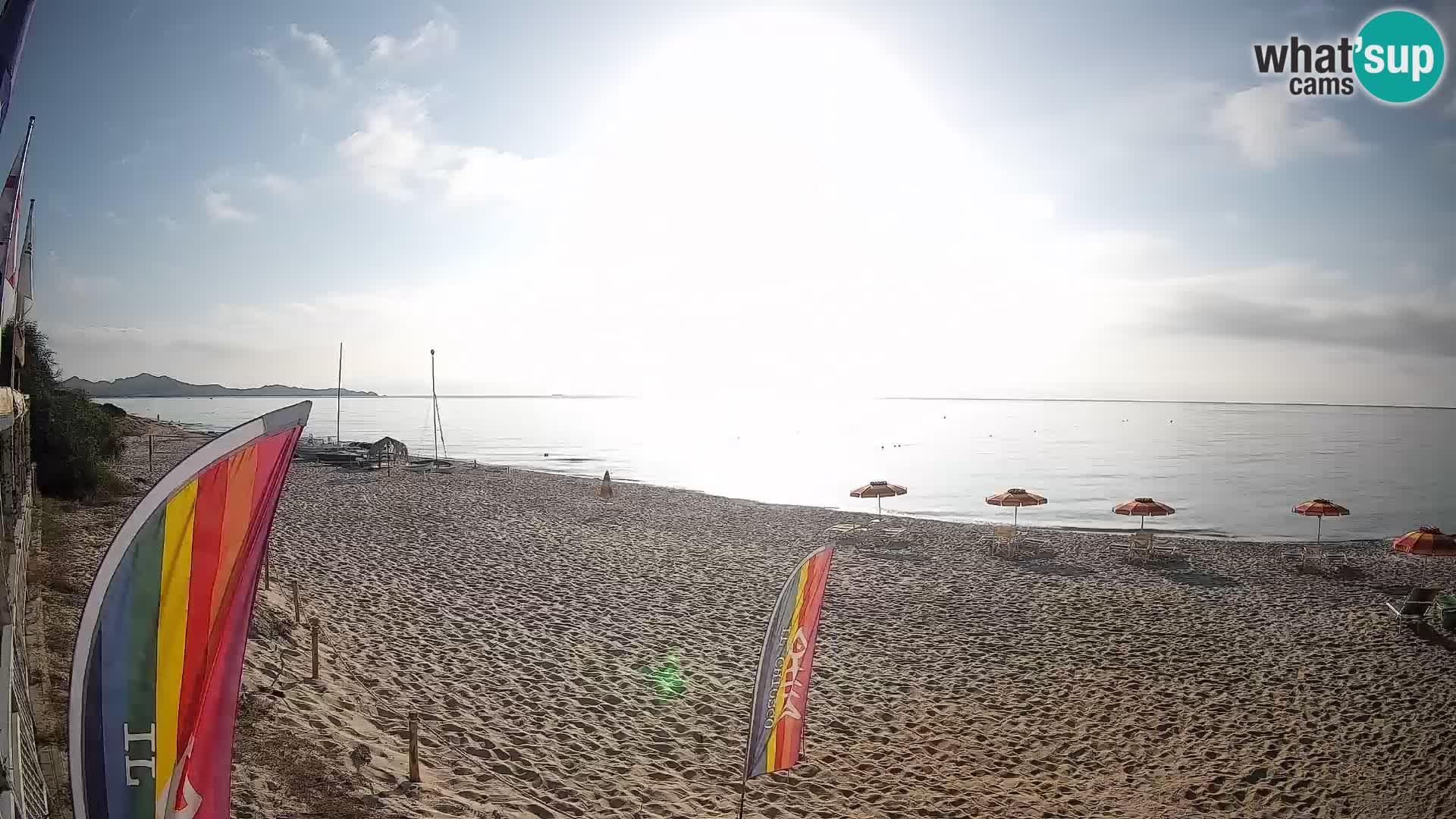 Webcam Piscina Rei – Vista live da Costa Rei, Muravera