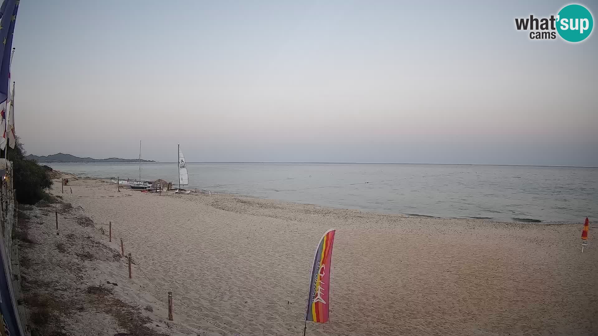 Webcam Piscina Rei – Vista live da Costa Rei, Muravera