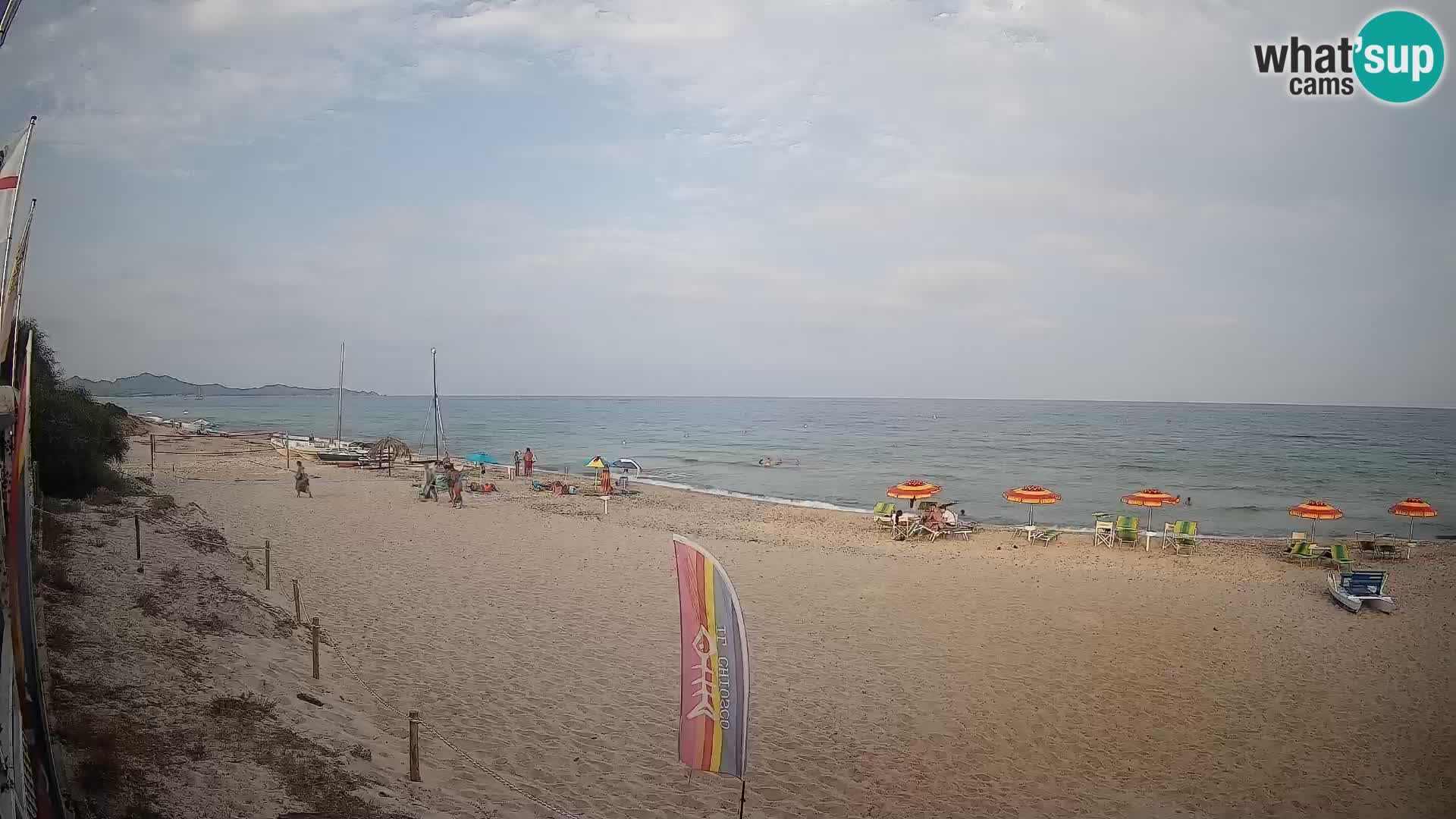 Webcam Piscina Rei – Vue en direct depuis Costa Rei, Muravera