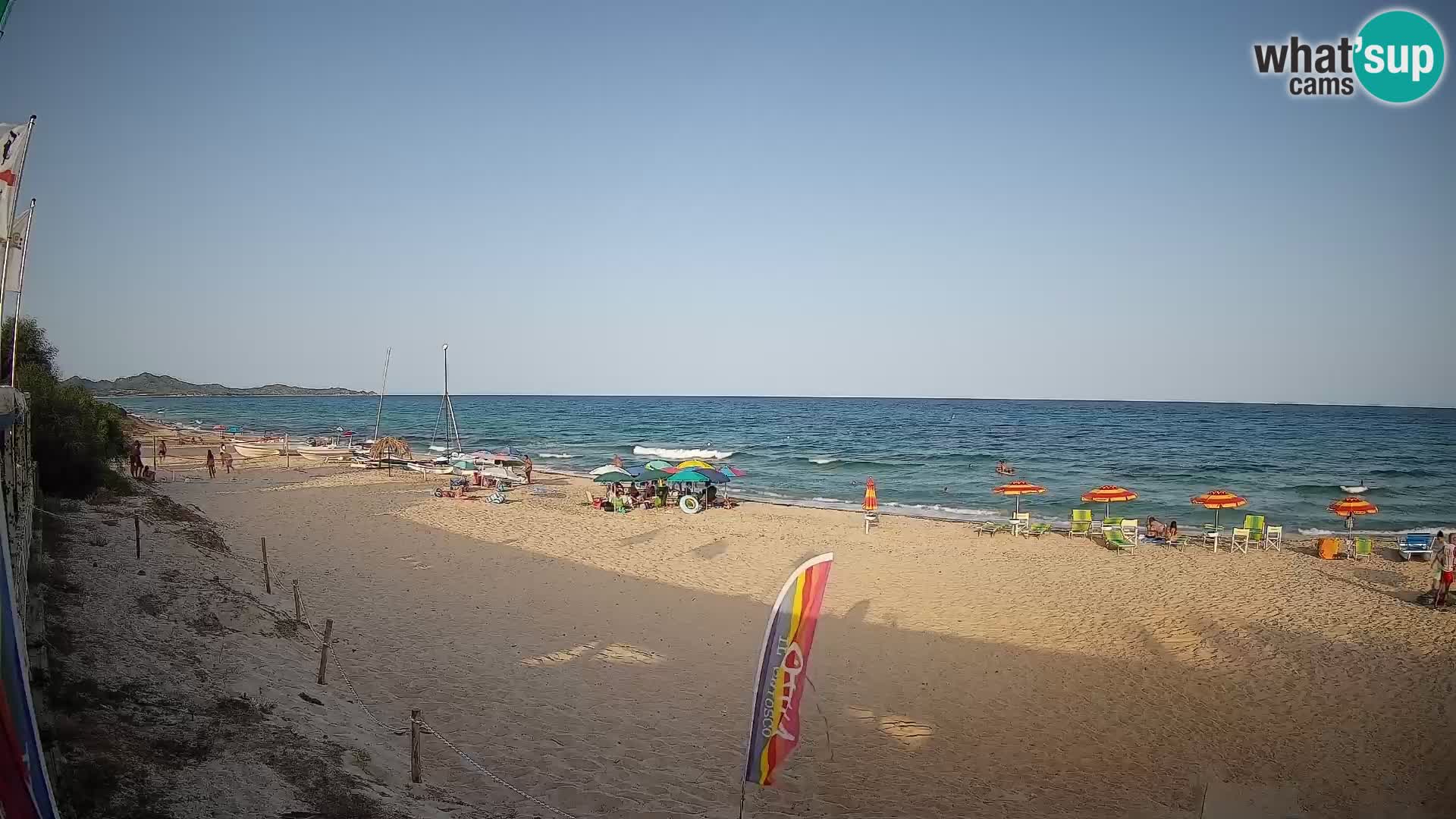 Webcam Piscina Rei – Liveblick auf Costa Rei in Muravera