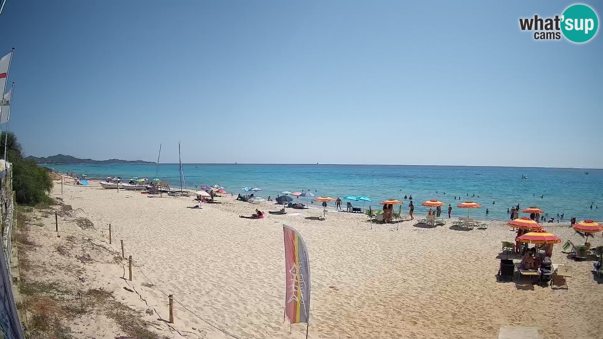 Webcam Piscina Rei – Vista en directo desde Costa Rei, Muravera