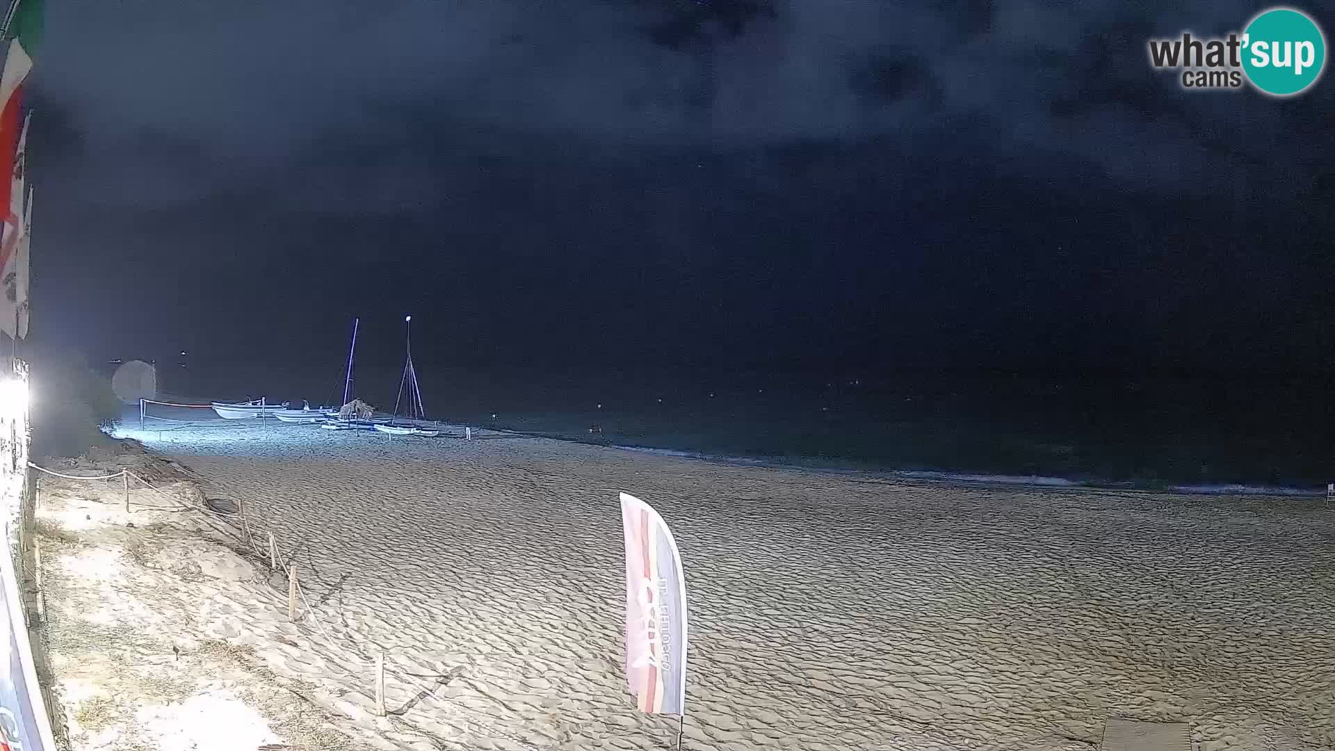 Webcam Piscina Rei – Vista en directo desde Costa Rei, Muravera