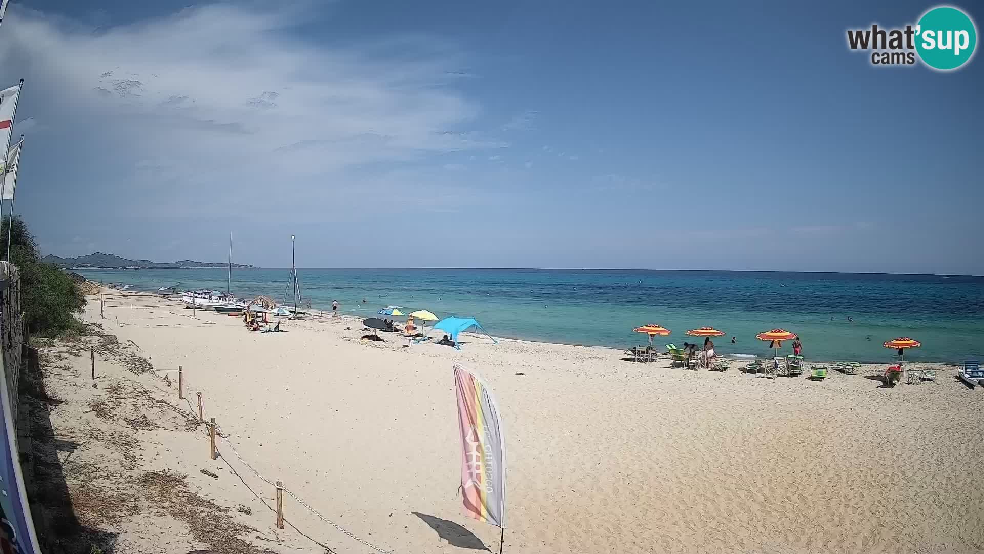 Webcam Piscina Rei – Vista en directo desde Costa Rei, Muravera