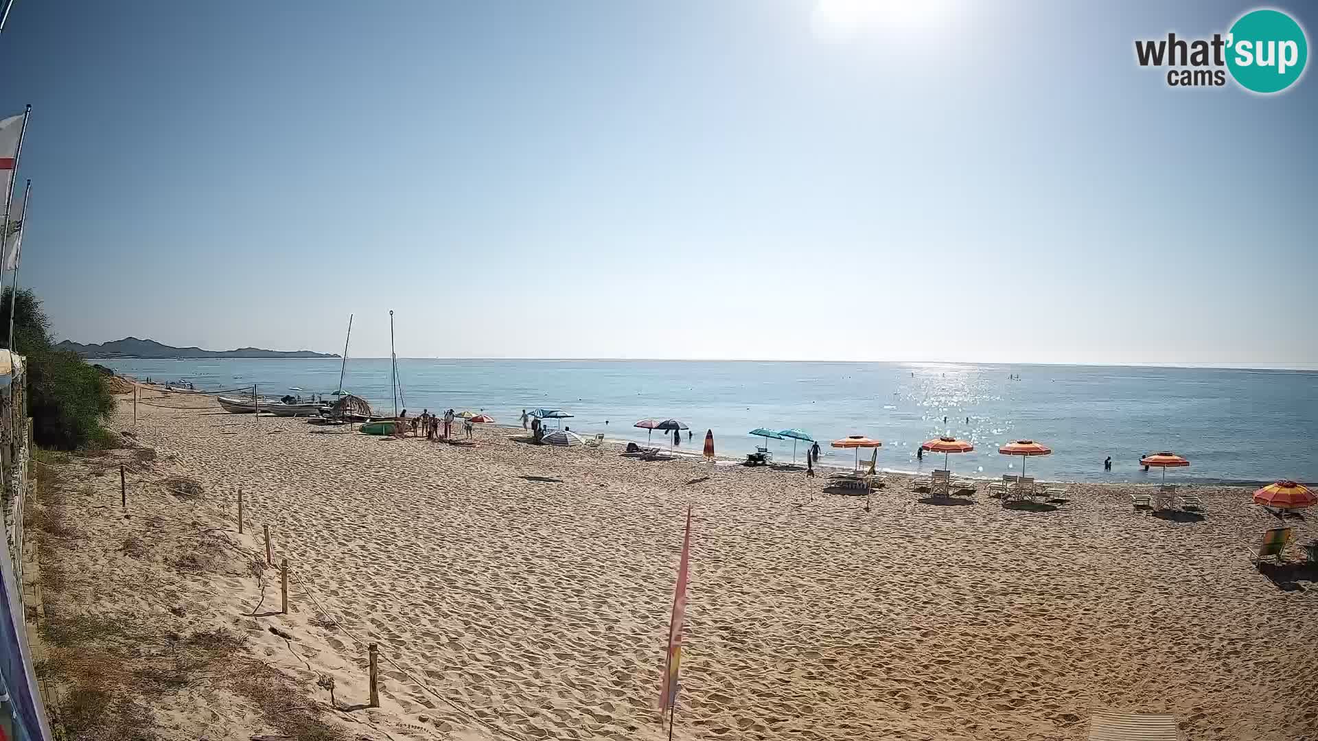 Spletna kamera Piscina Rei – Pogled v živo iz Costa Rei, Muravera