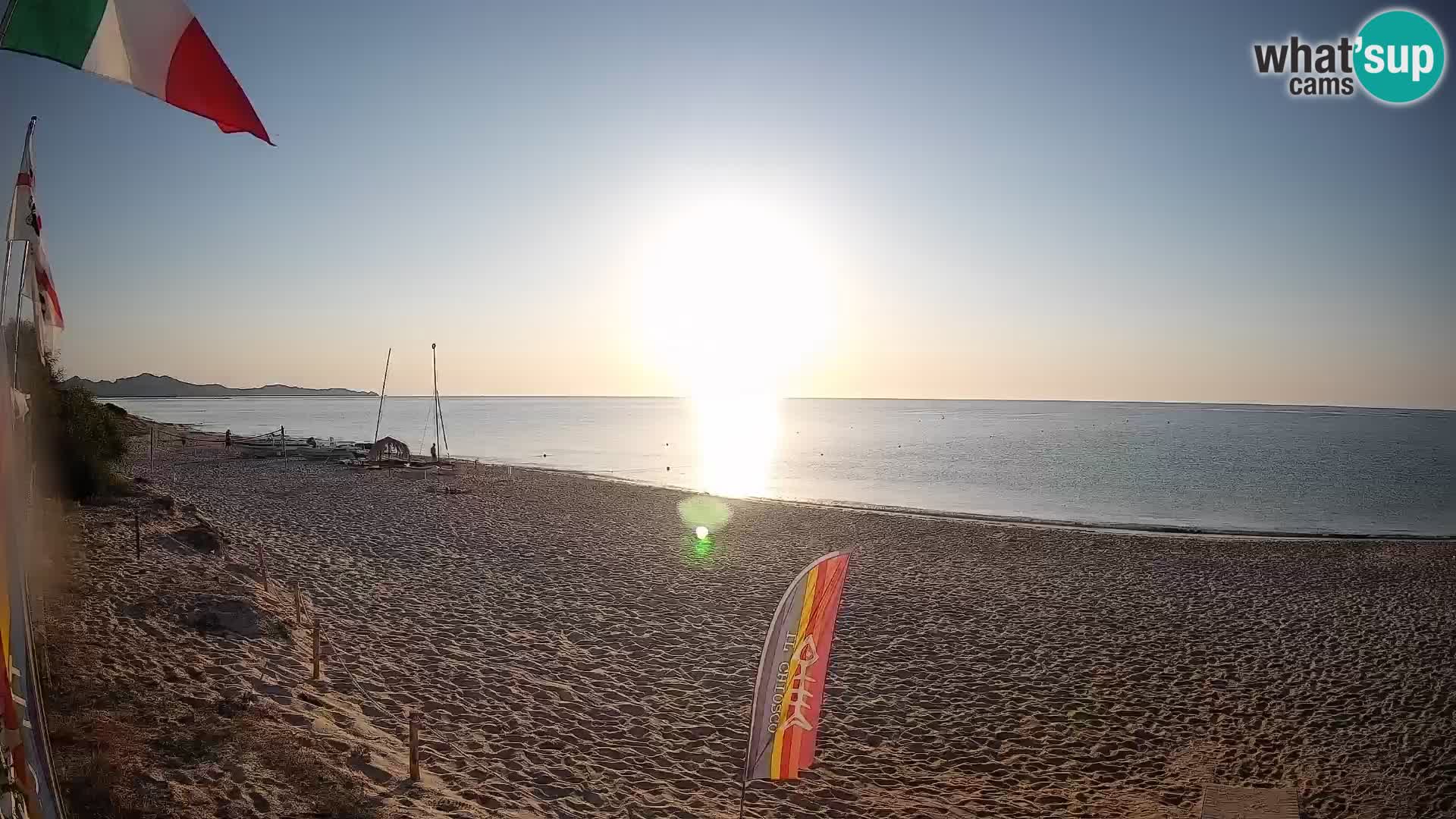 Webcam Piscina Rei – Vue en direct depuis Costa Rei, Muravera
