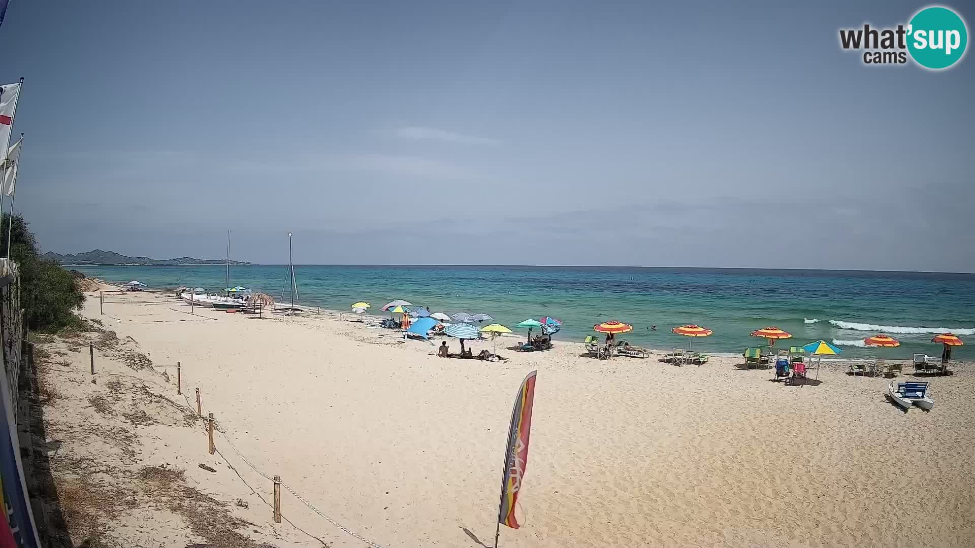Spletna kamera Piscina Rei – Pogled v živo iz Costa Rei, Muravera