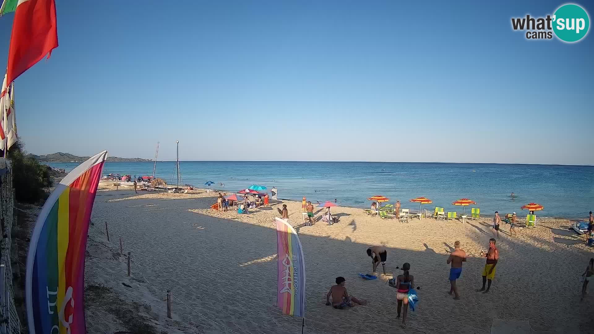 Webcam Piscina Rei – Vue en direct depuis Costa Rei, Muravera
