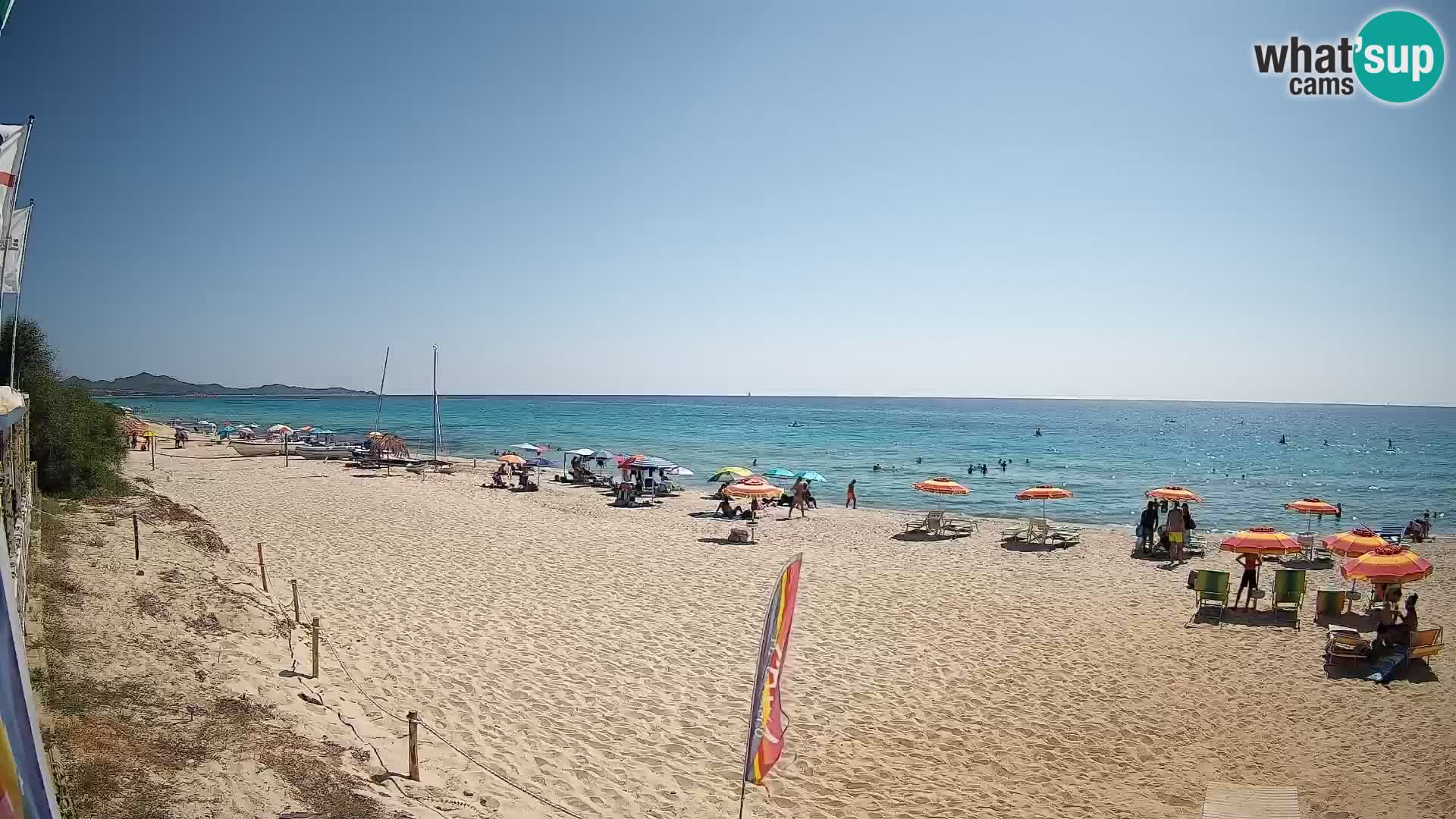 Webcam Piscina Rei – Vue en direct depuis Costa Rei, Muravera