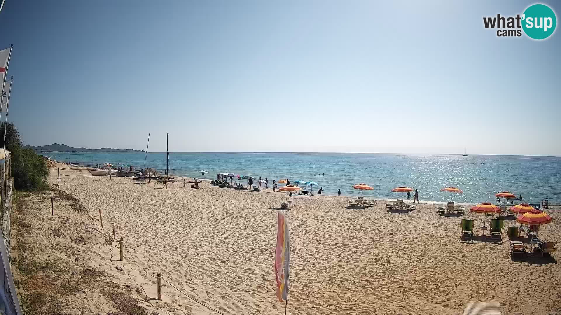 Webcam Piscina Rei – Live View from Costa Rei, Muravera