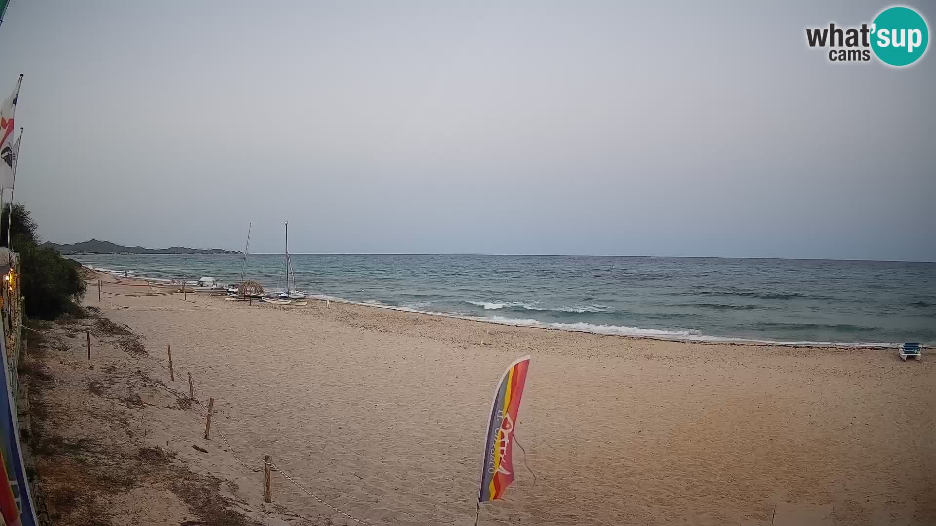 Webcam Piscina Rei – Vista live da Costa Rei, Muravera