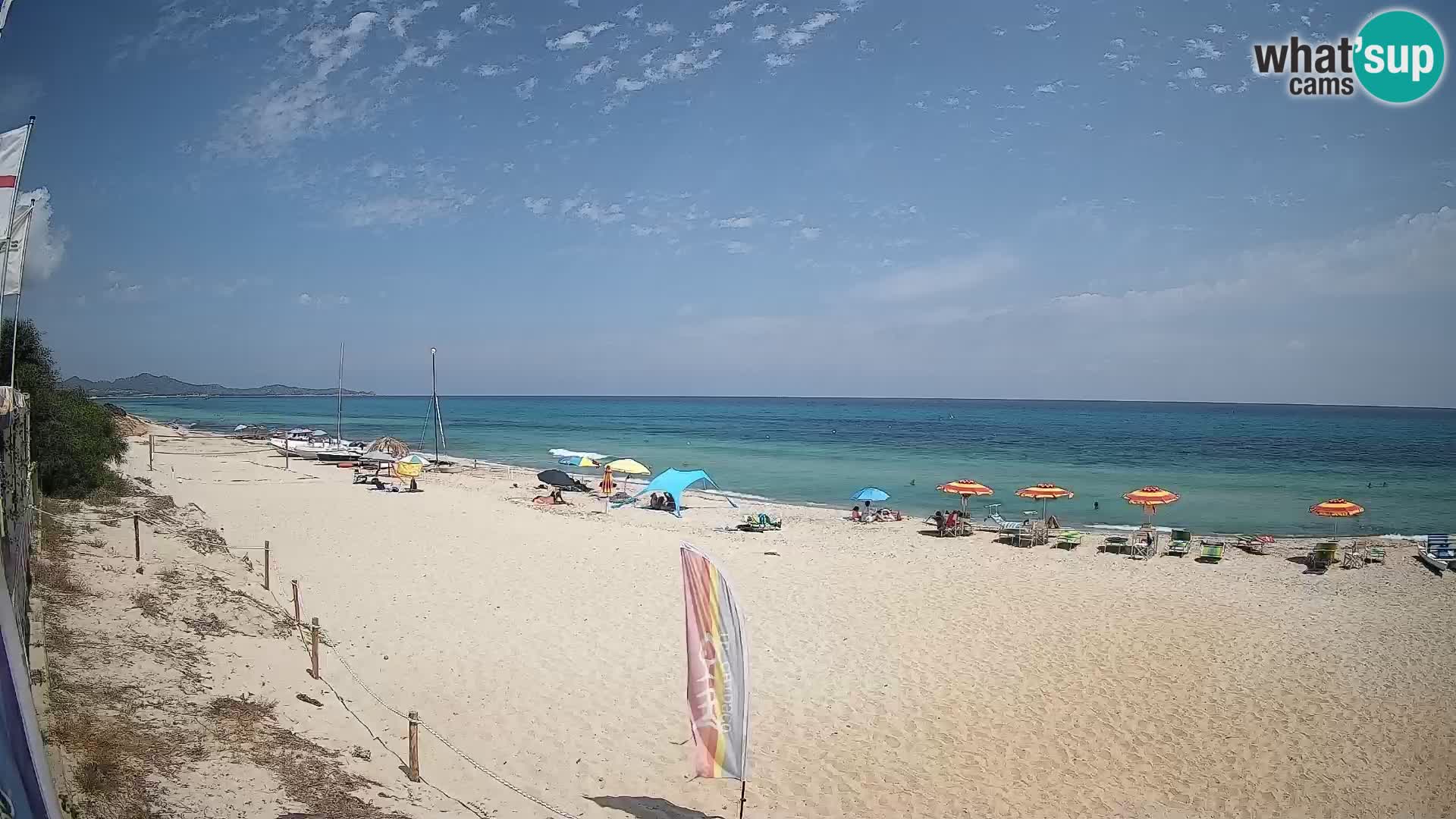Webcam Piscina Rei – Vue en direct depuis Costa Rei, Muravera