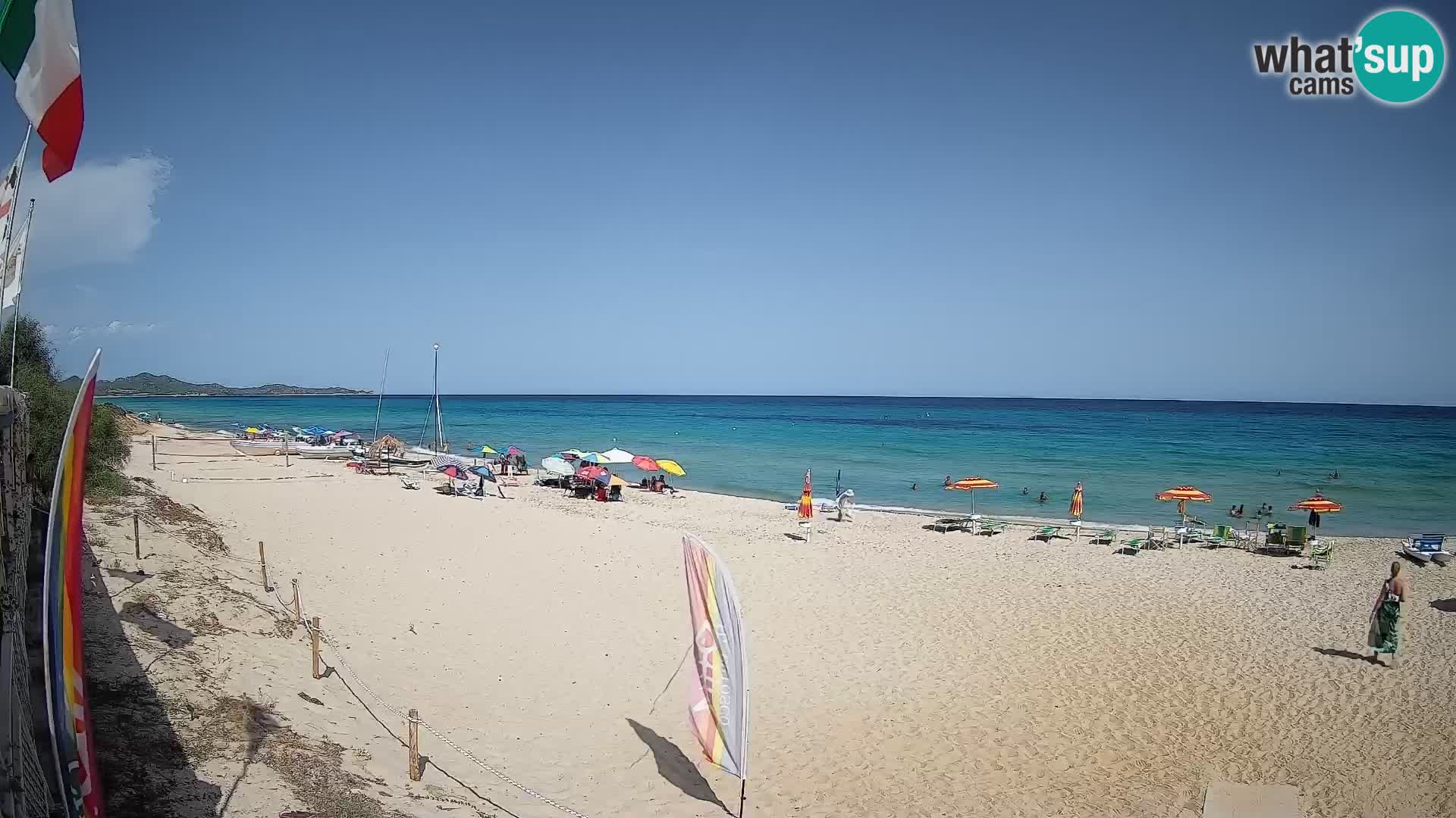 Webcam Piscina Rei – Liveblick auf Costa Rei in Muravera
