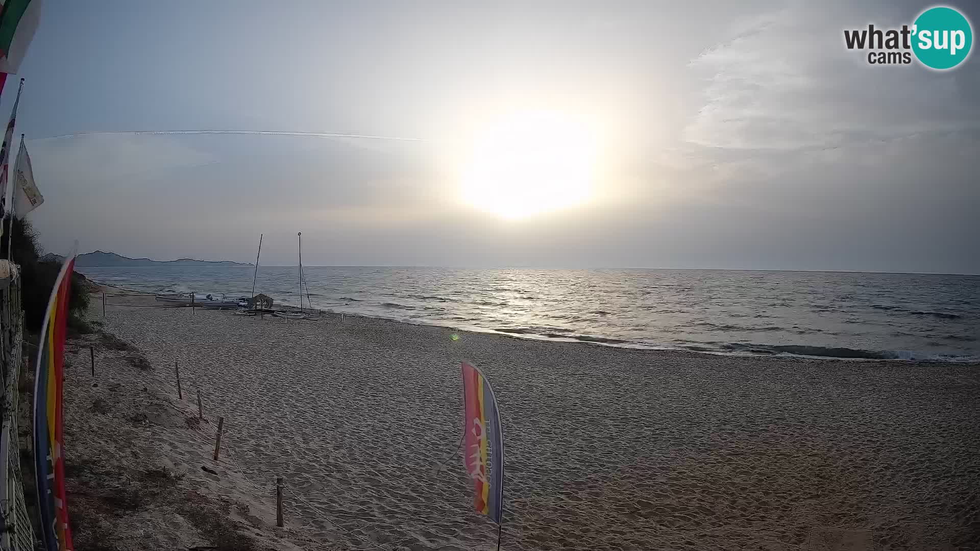 Webcam Piscina Rei – Vista live da Costa Rei, Muravera