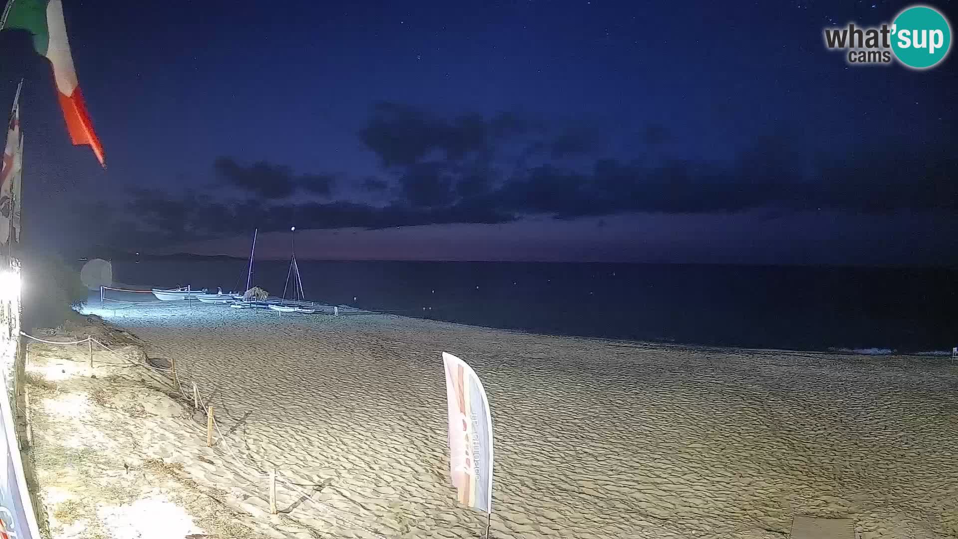 Webcam Piscina Rei – Vista live da Costa Rei, Muravera