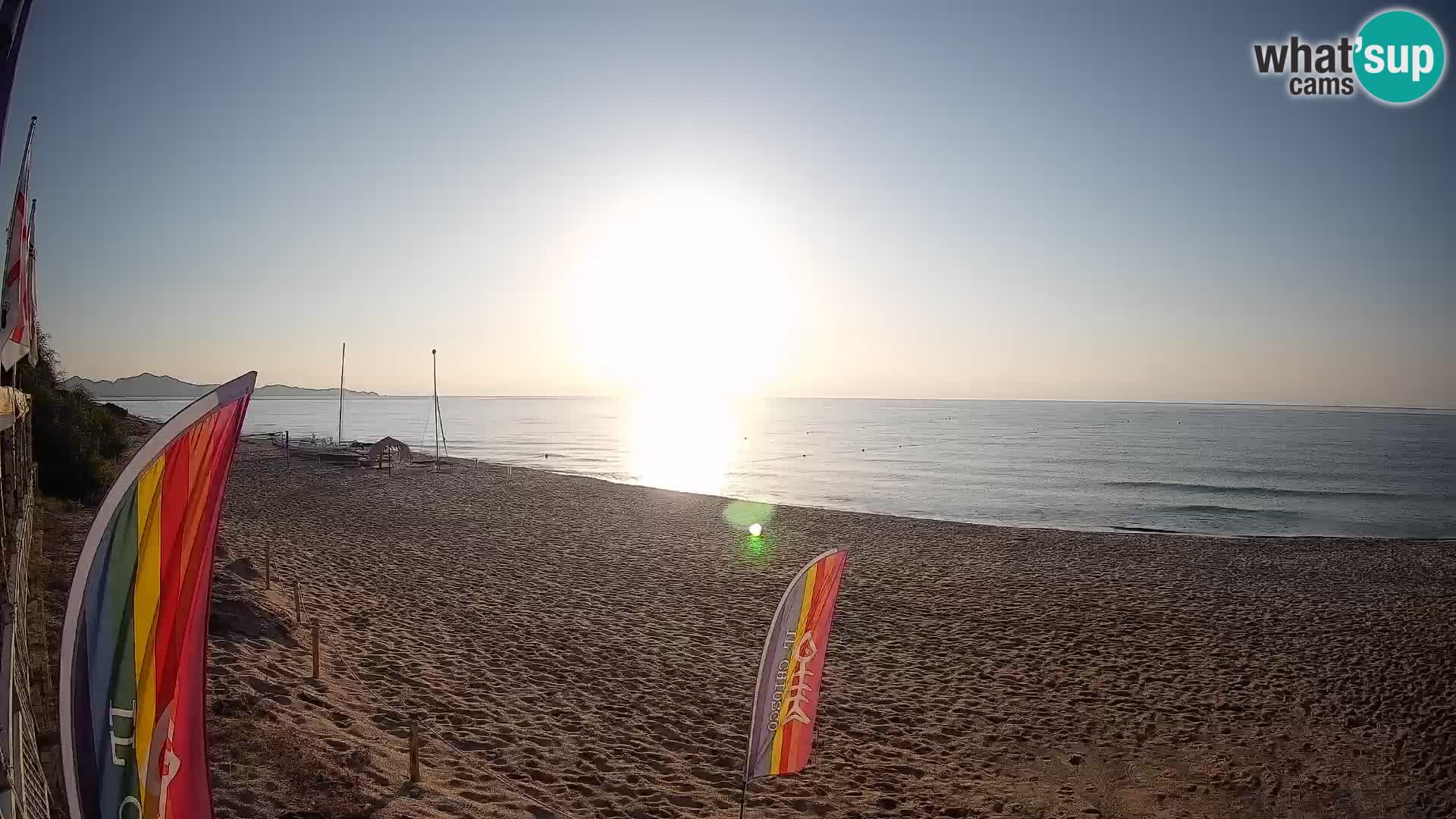 Webcam Piscina Rei – Vista live da Costa Rei, Muravera