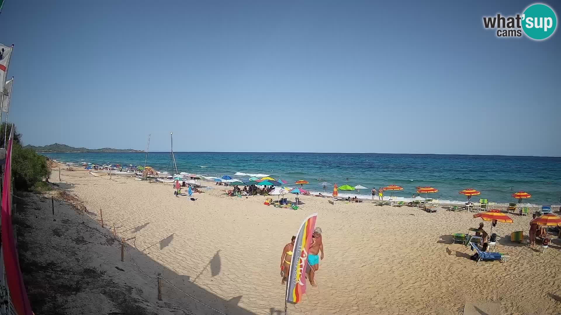 Webcam Piscina Rei – Live View from Costa Rei, Muravera