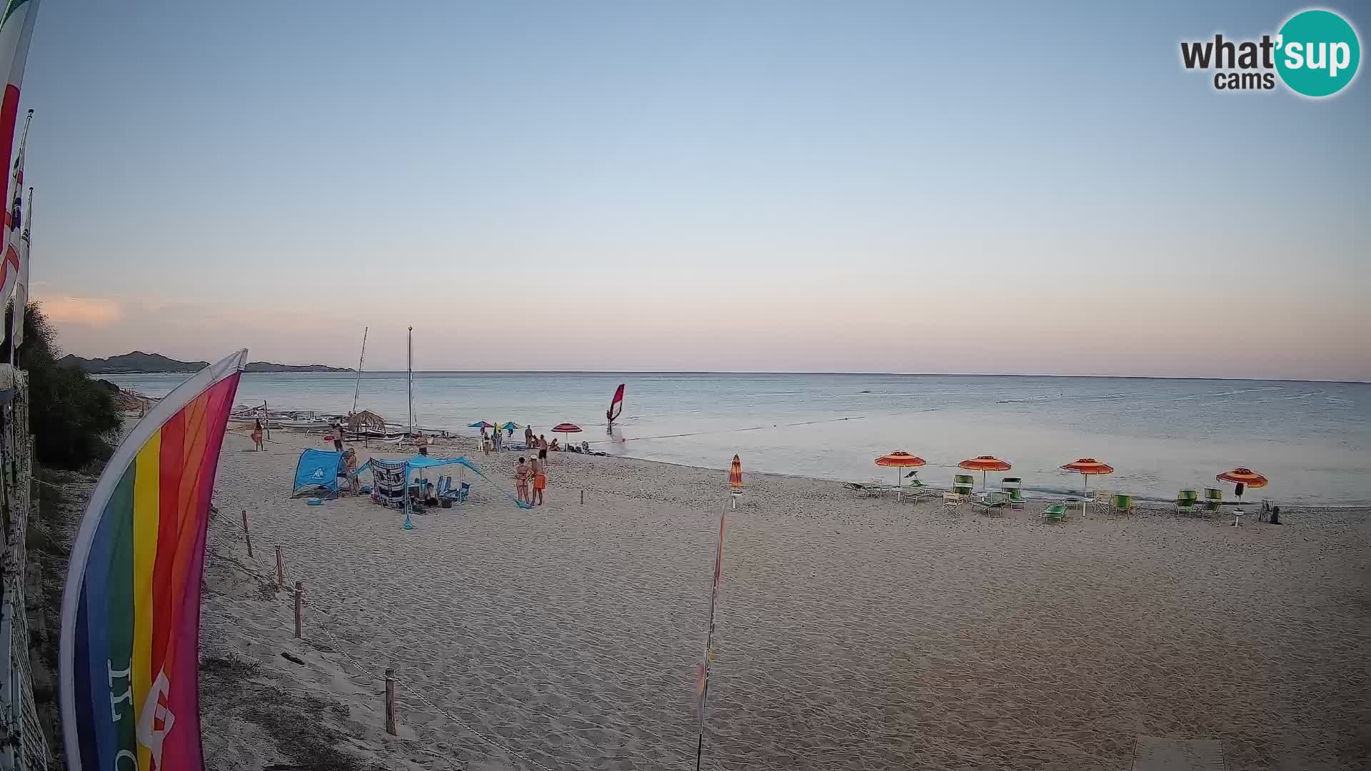 Web kamera Piscina Rei – Pogled uživo iz Costa Rei, Muravera