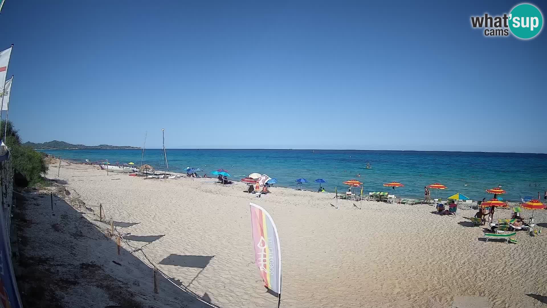 Webcam Piscina Rei – Vue en direct depuis Costa Rei, Muravera