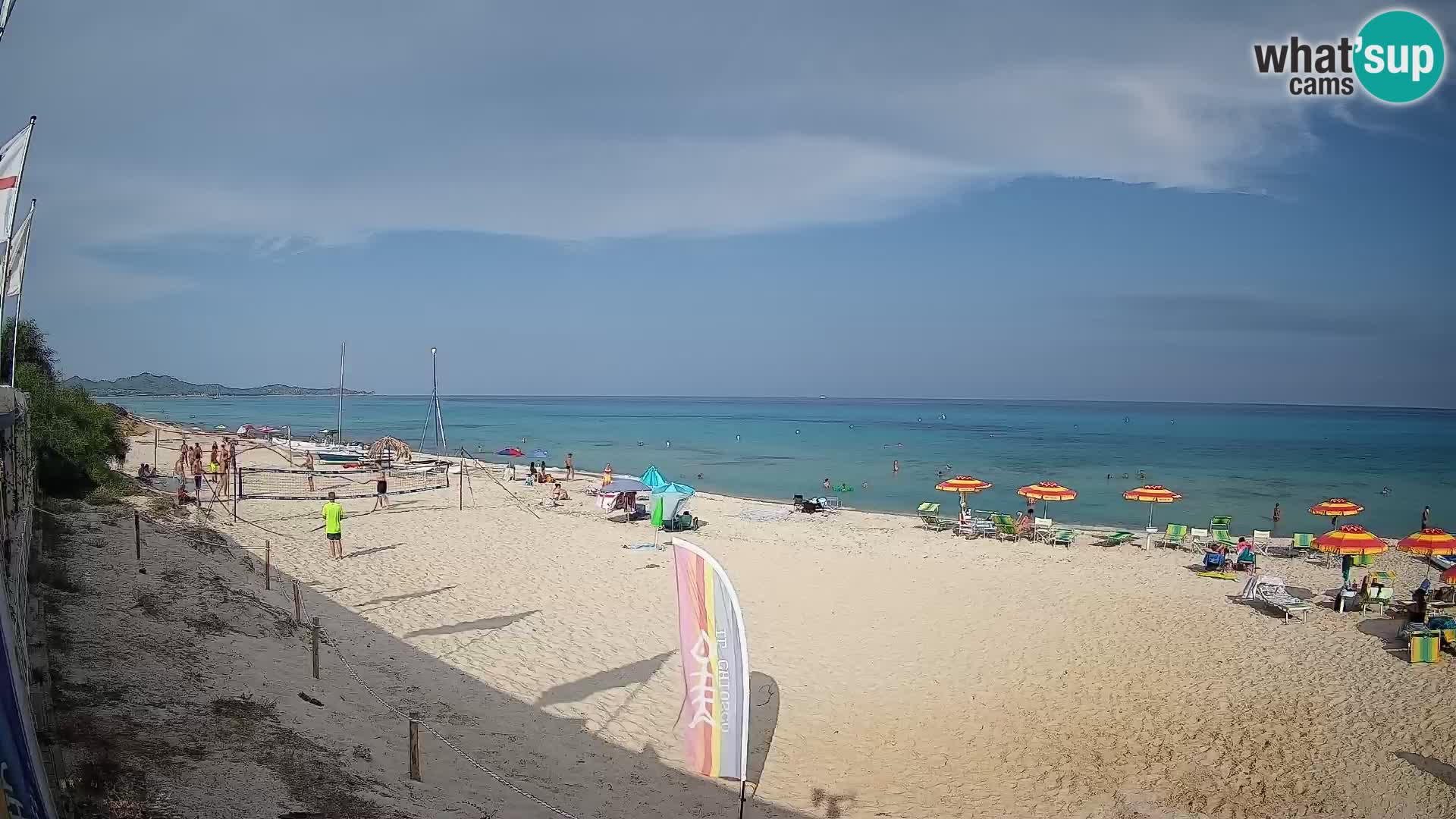 Webcam Piscina Rei – Vista en directo desde Costa Rei, Muravera
