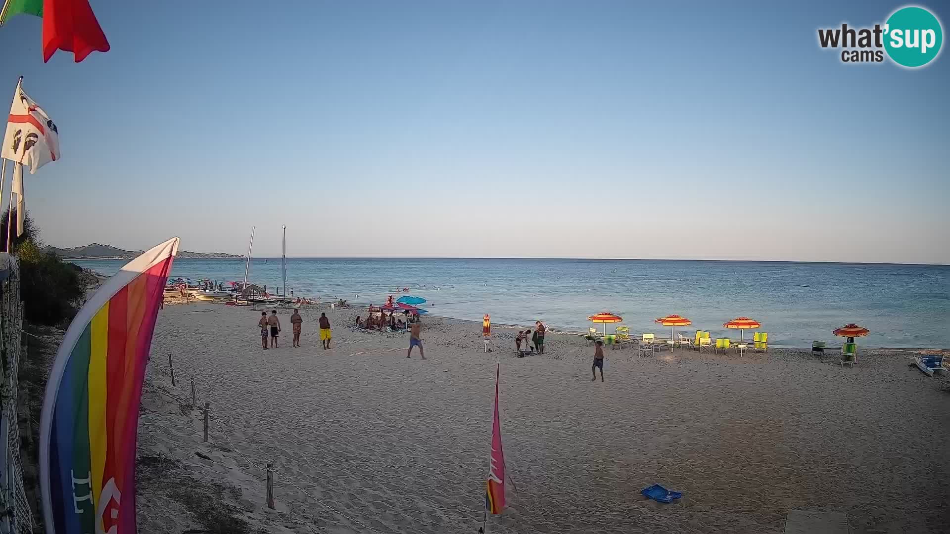 Webcam Piscina Rei – Vista en directo desde Costa Rei, Muravera