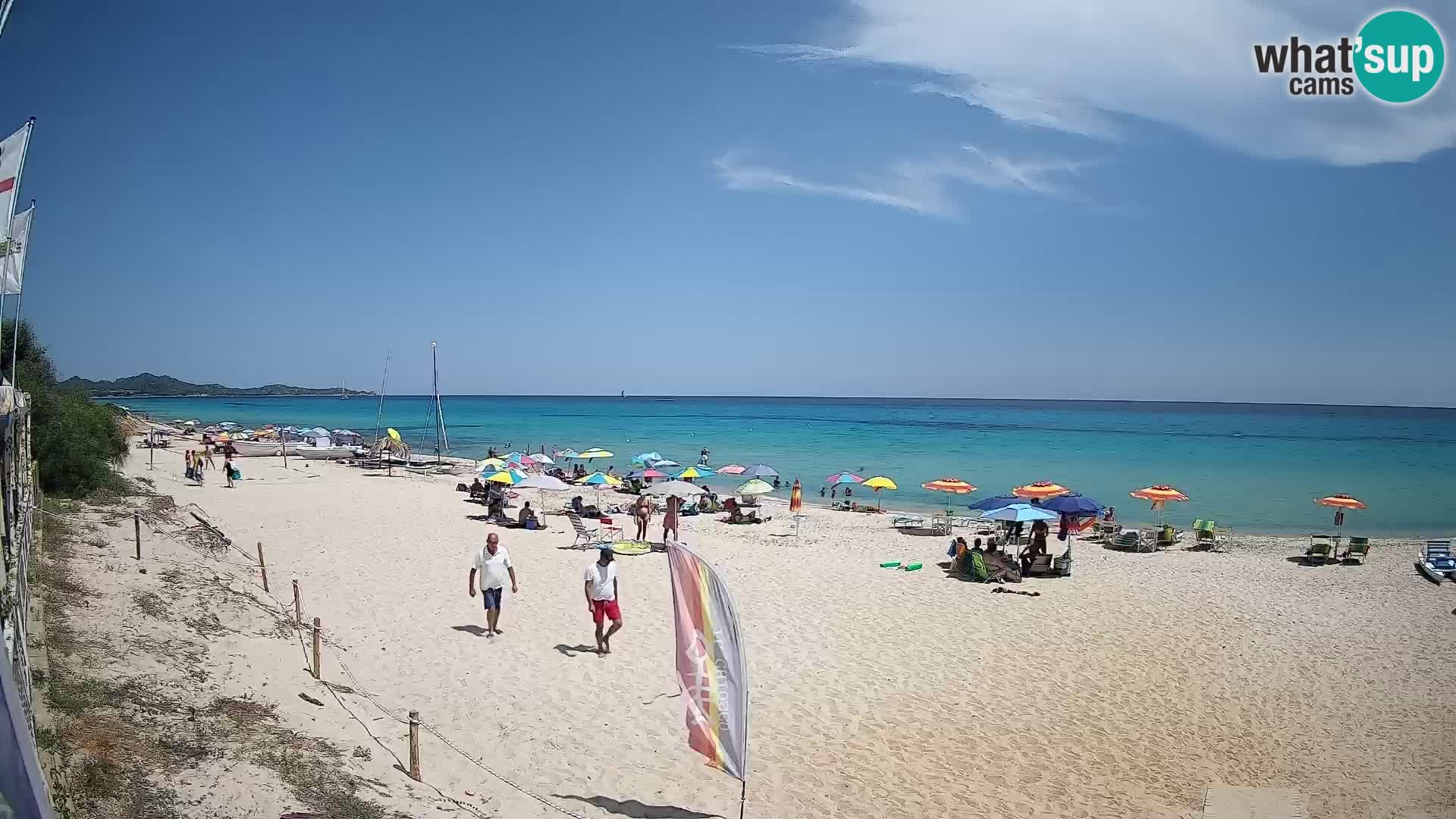 Webcam Piscina Rei – Vista en directo desde Costa Rei, Muravera
