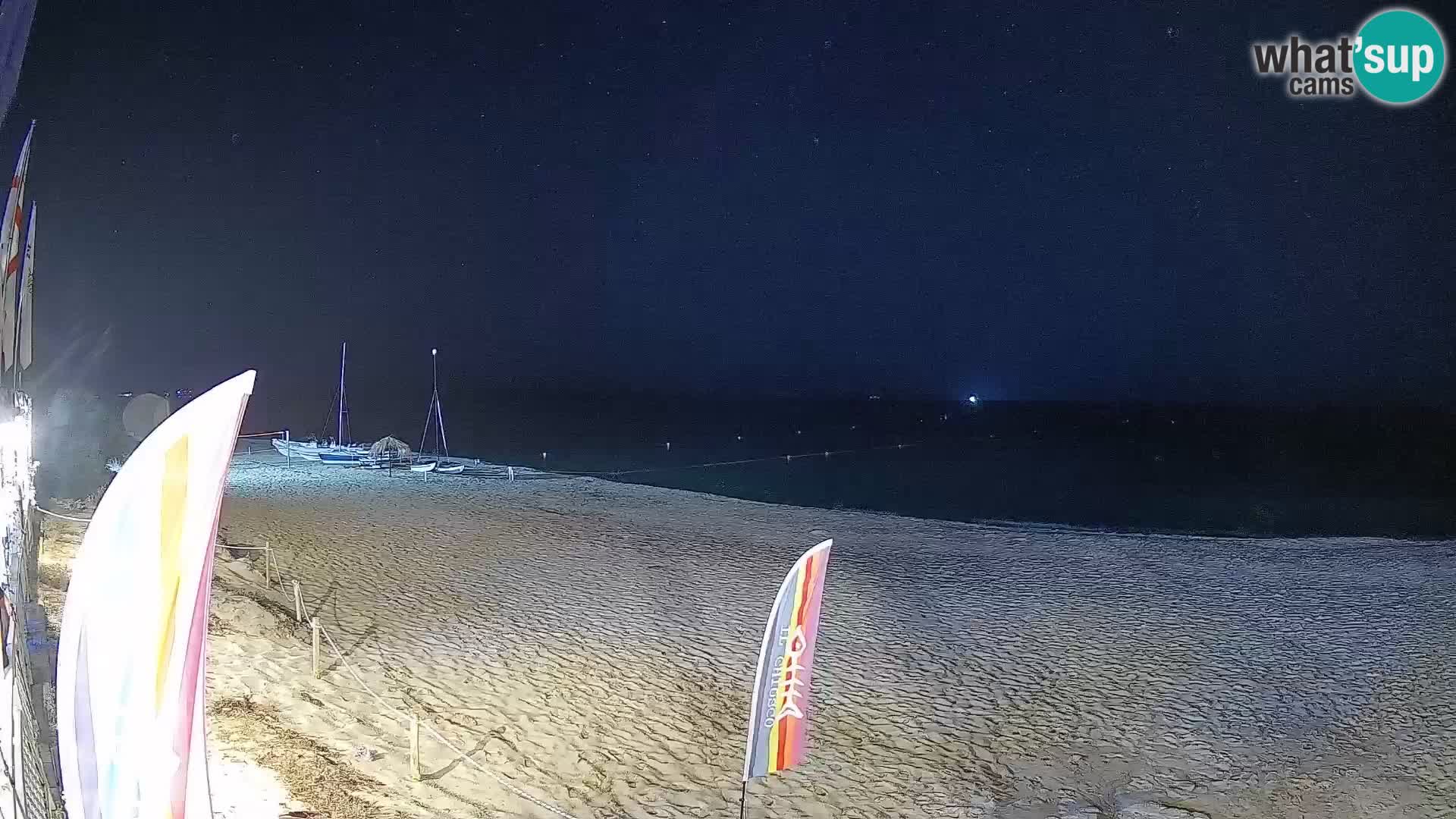 Webcam Piscina Rei – Vista live da Costa Rei, Muravera