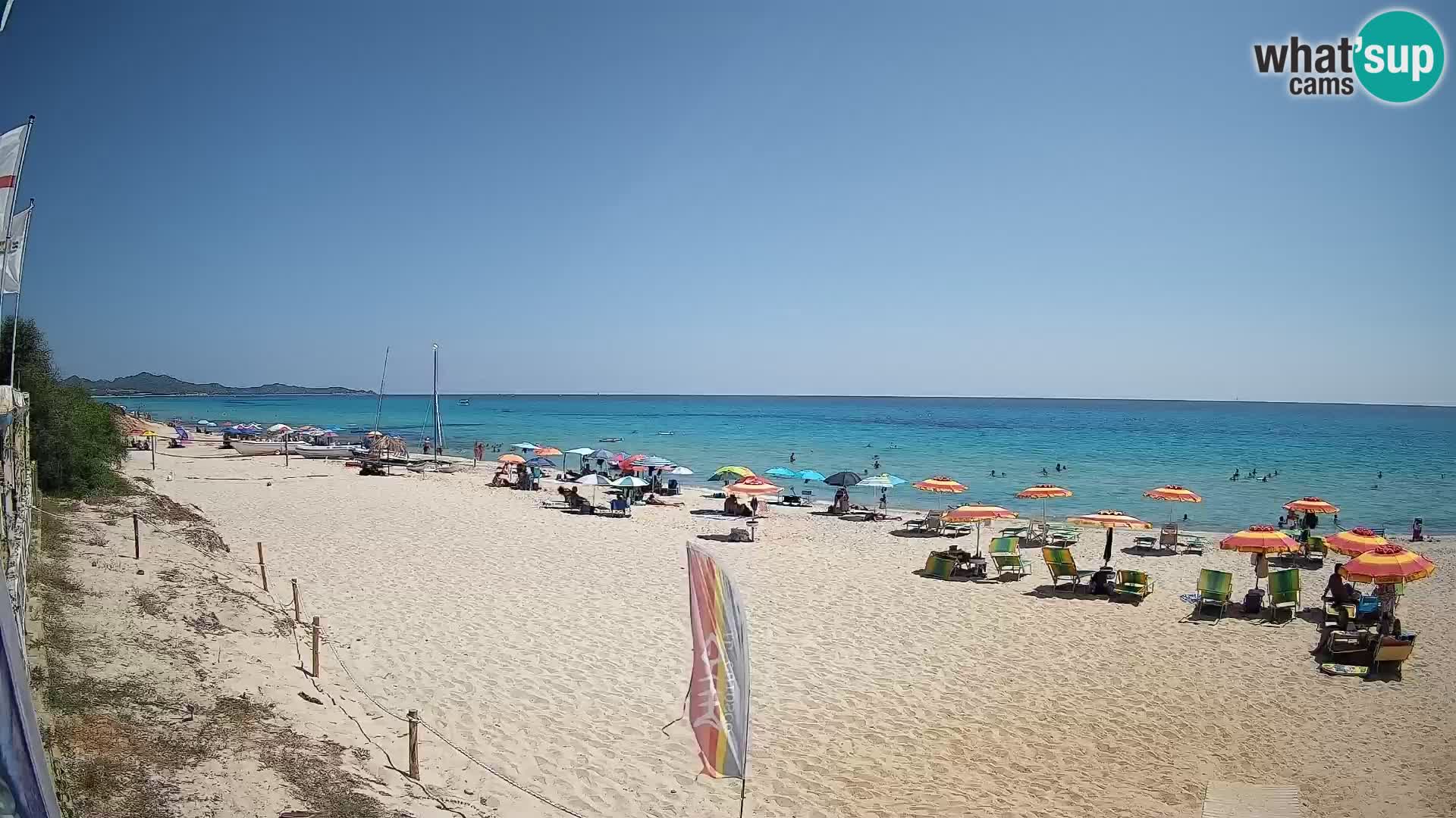 Webcam Piscina Rei – Vista en directo desde Costa Rei, Muravera
