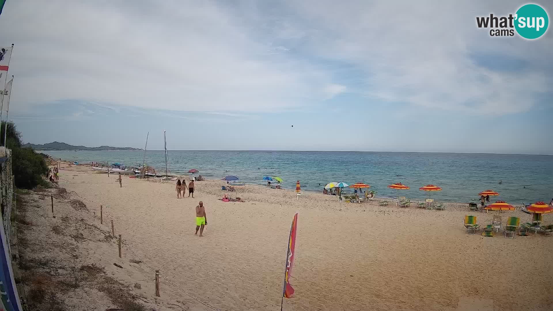 Webcam Piscina Rei – Vue en direct depuis Costa Rei, Muravera