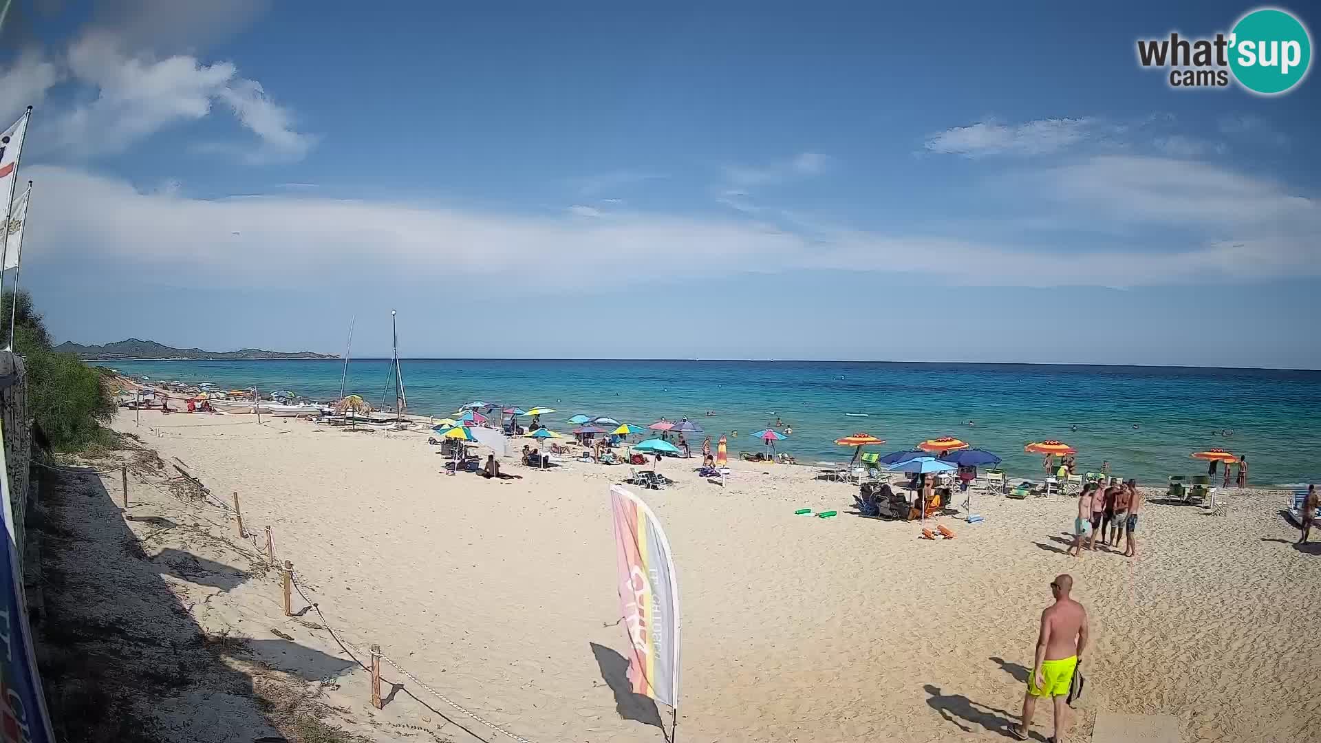 Webcam Piscina Rei – Vista en directo desde Costa Rei, Muravera