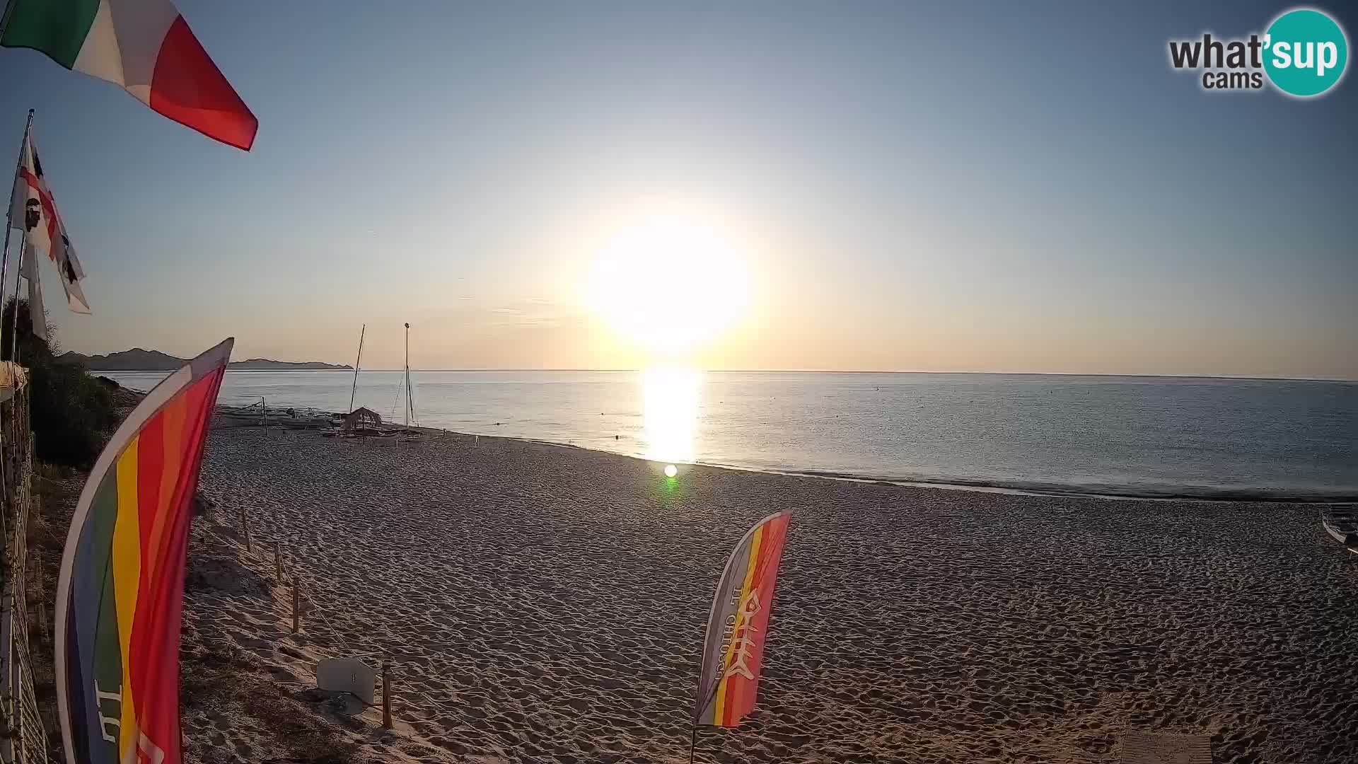 Webcam Piscina Rei – Vista en directo desde Costa Rei, Muravera