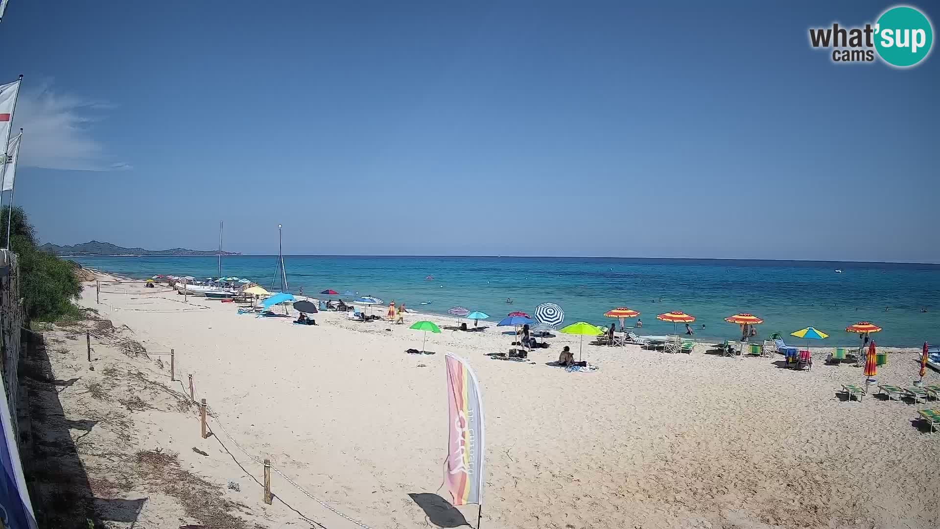 Webcam Piscina Rei – Vista live da Costa Rei, Muravera