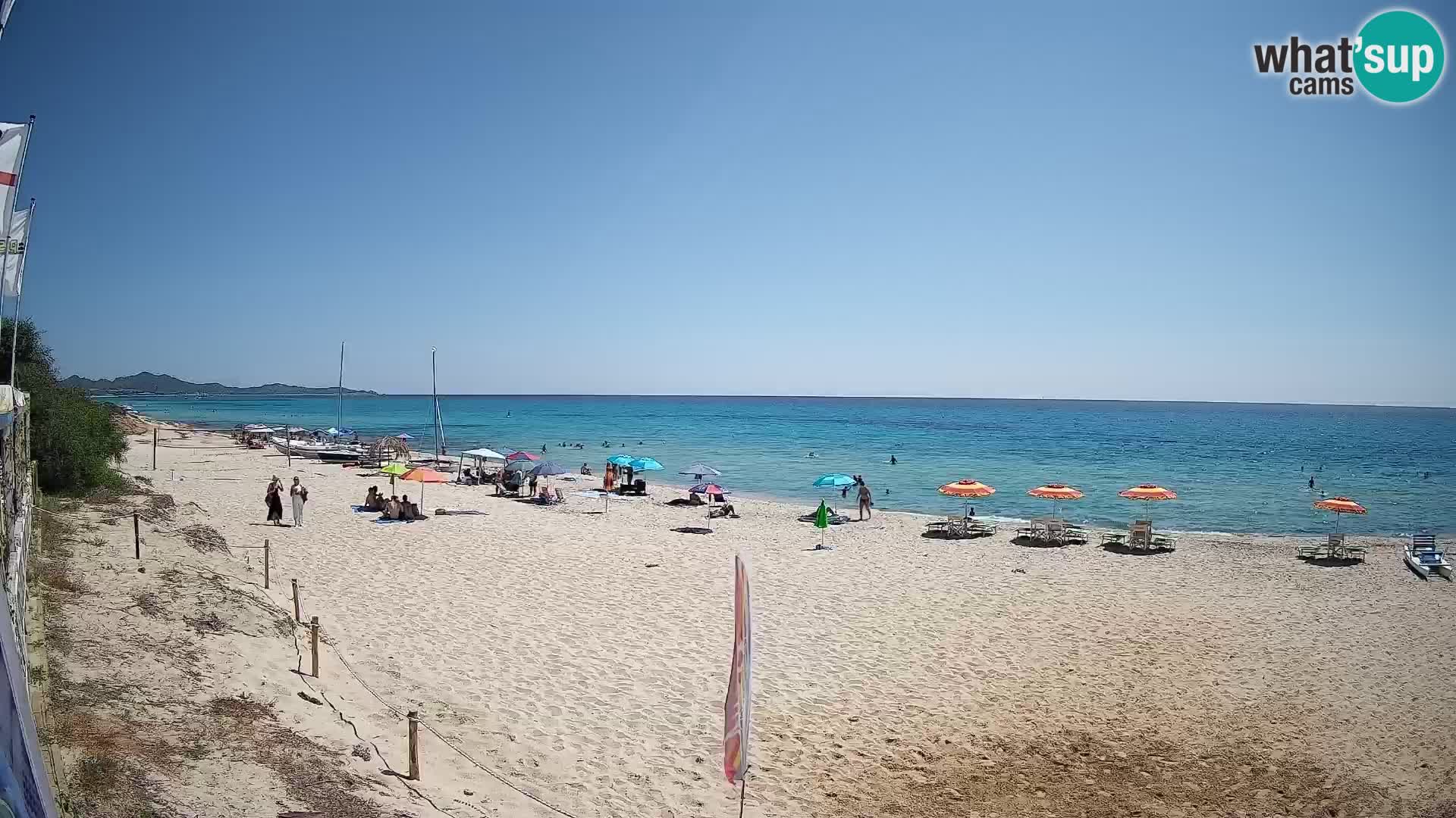 Webcam Piscina Rei – Vue en direct depuis Costa Rei, Muravera