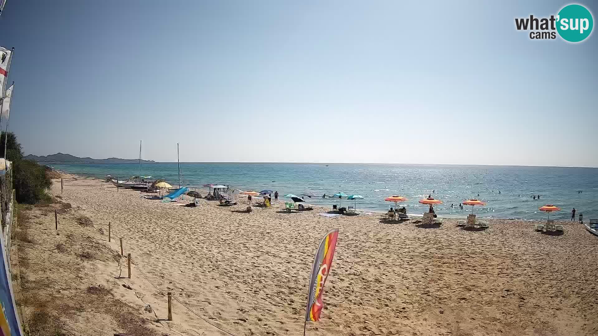 Webcam Piscina Rei – Vue en direct depuis Costa Rei, Muravera