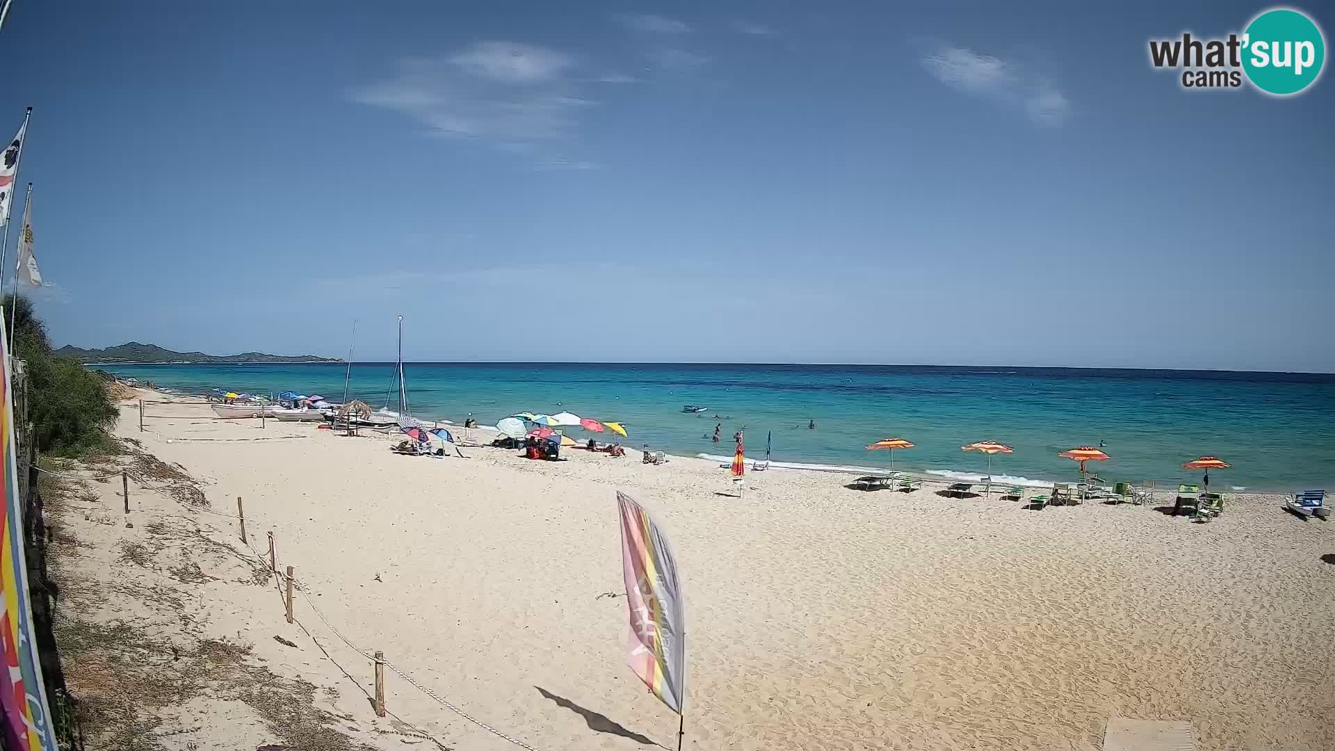 Webcam Piscina Rei – Live View from Costa Rei, Muravera
