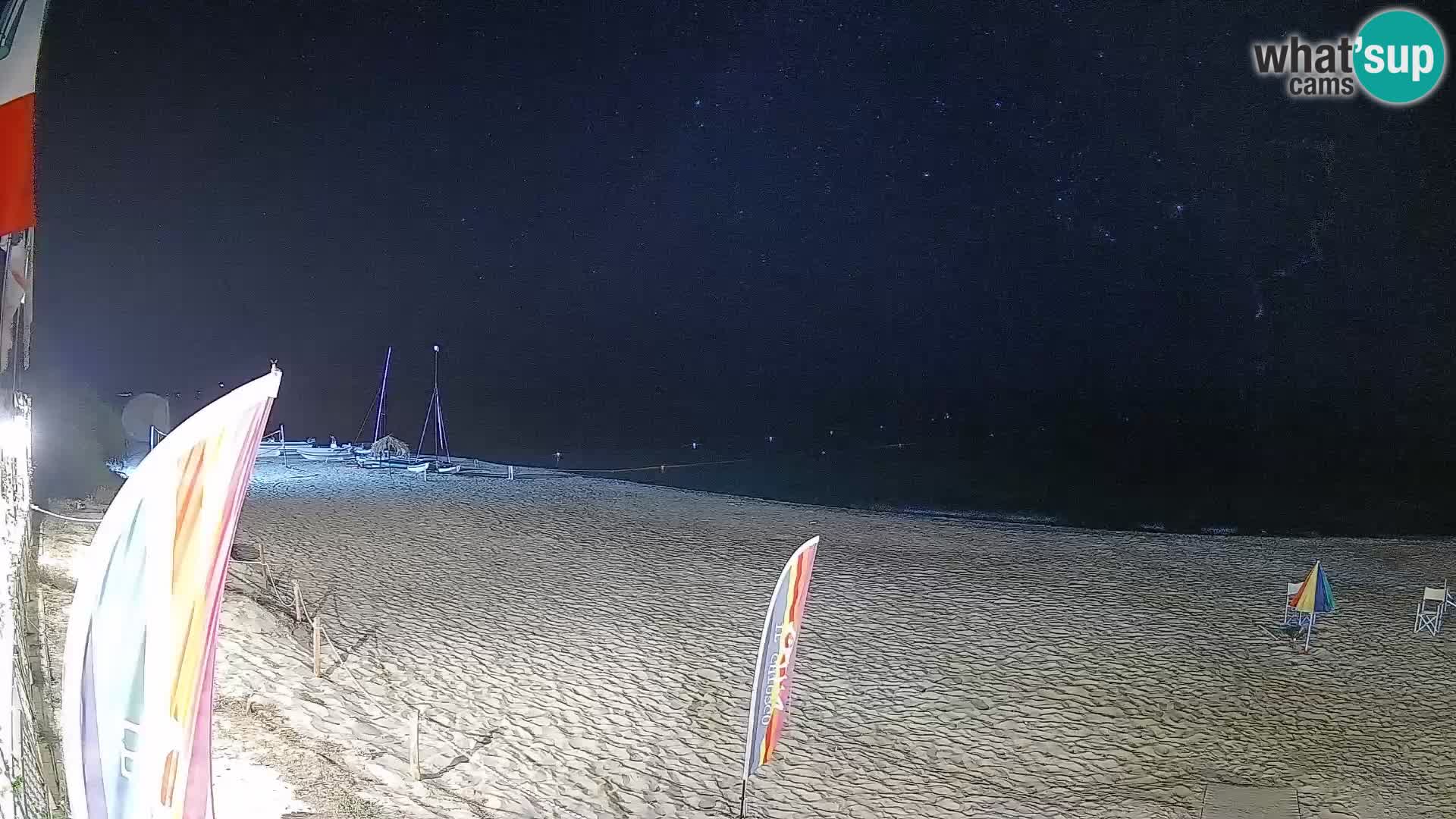 Webcam Piscina Rei – Vista live da Costa Rei, Muravera