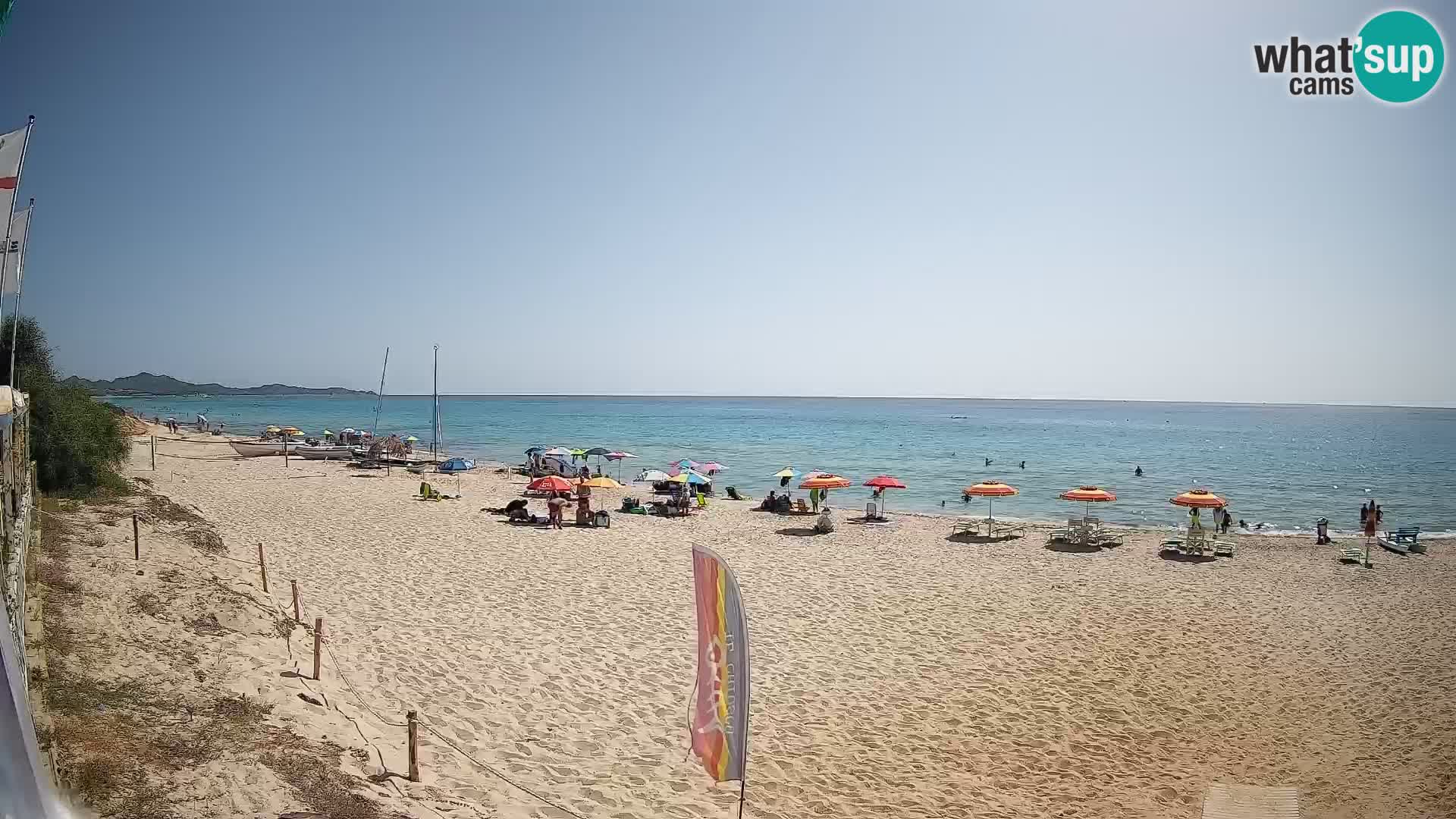Webcam Piscina Rei – Vue en direct depuis Costa Rei, Muravera