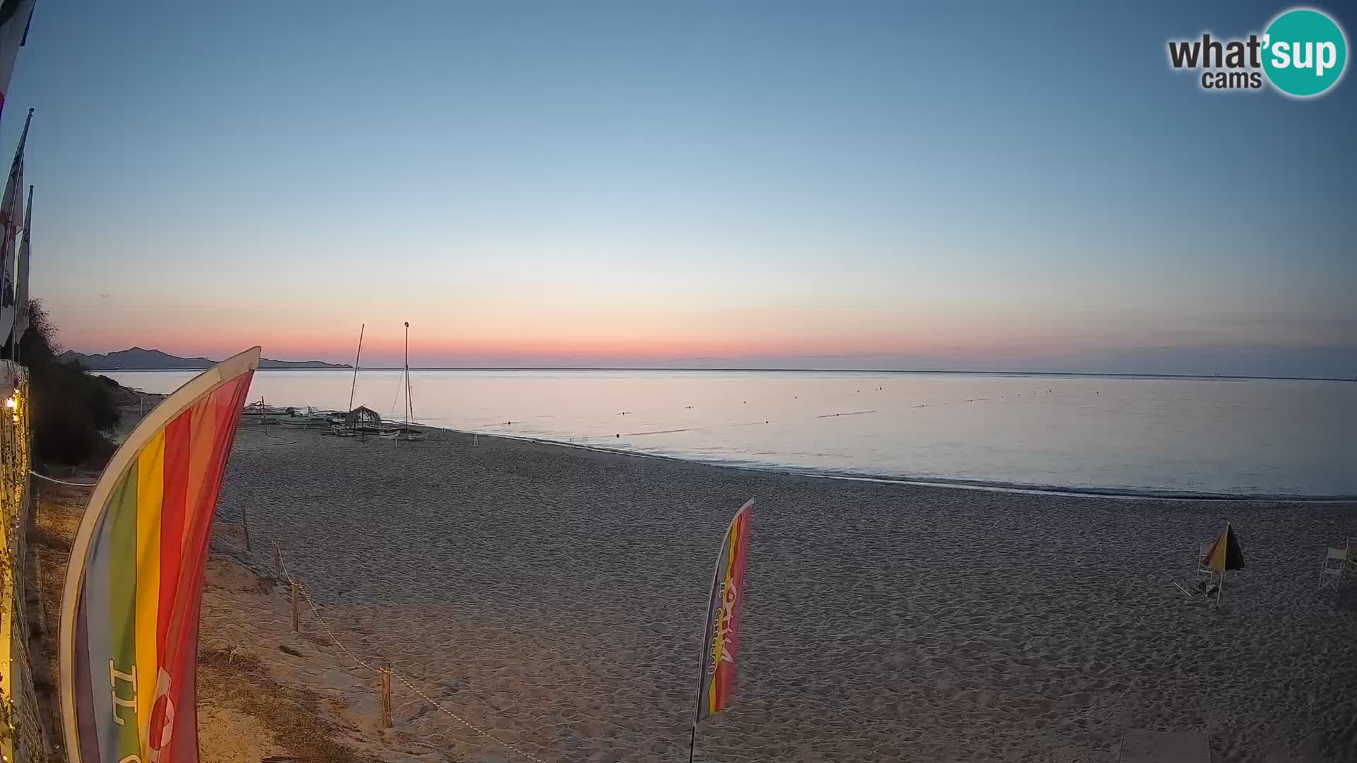 Webcam Piscina Rei – Vista live da Costa Rei, Muravera