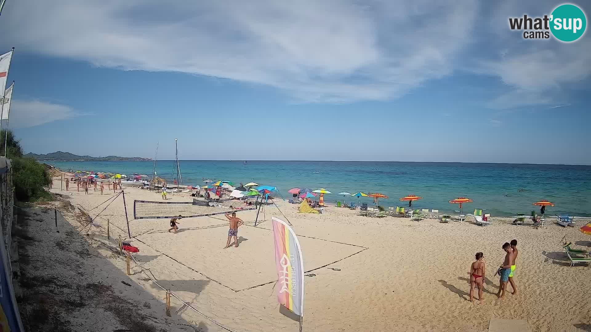 Spletna kamera Piscina Rei – Pogled v živo iz Costa Rei, Muravera