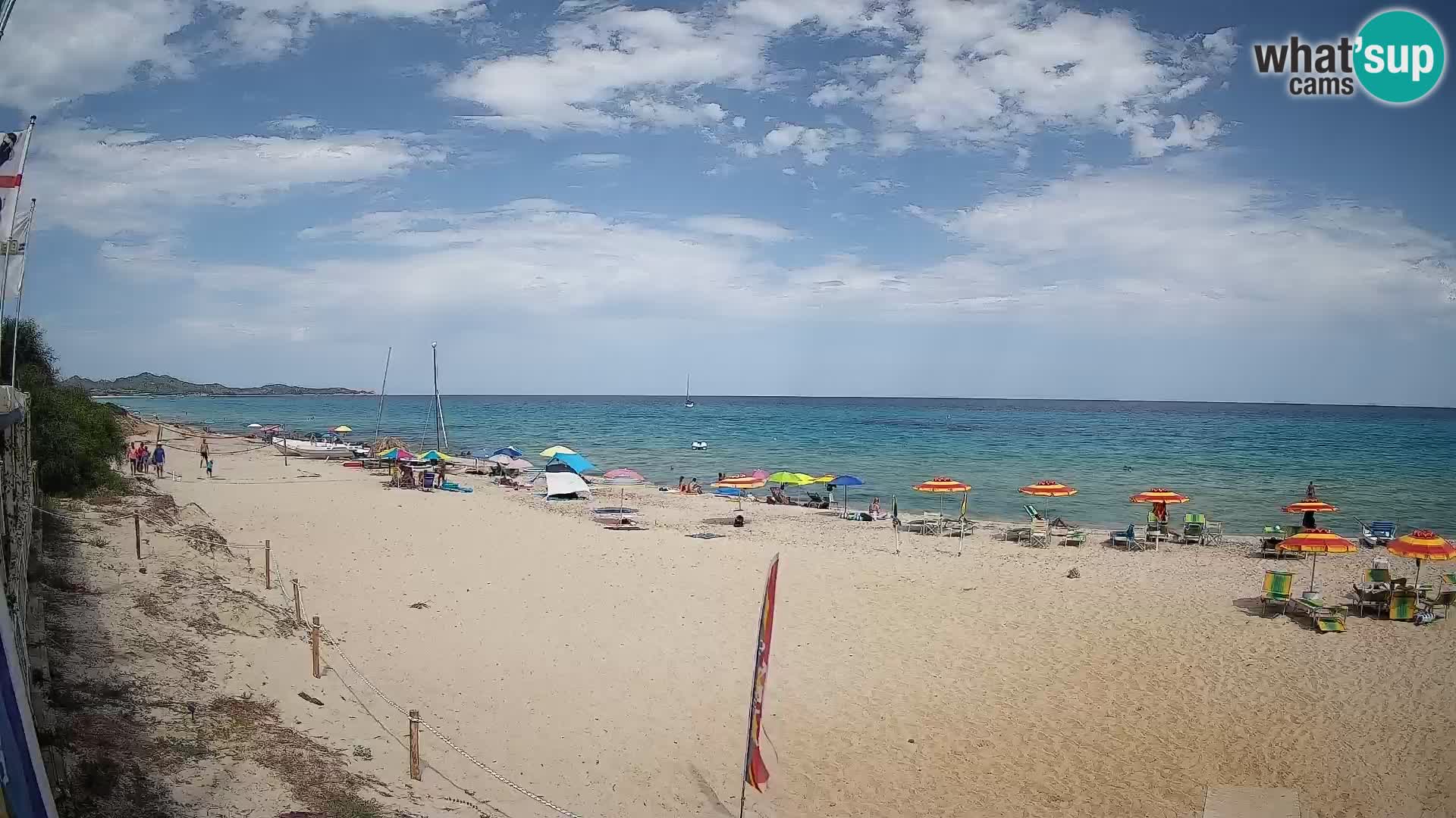 Webcam Piscina Rei – Vista en directo desde Costa Rei, Muravera