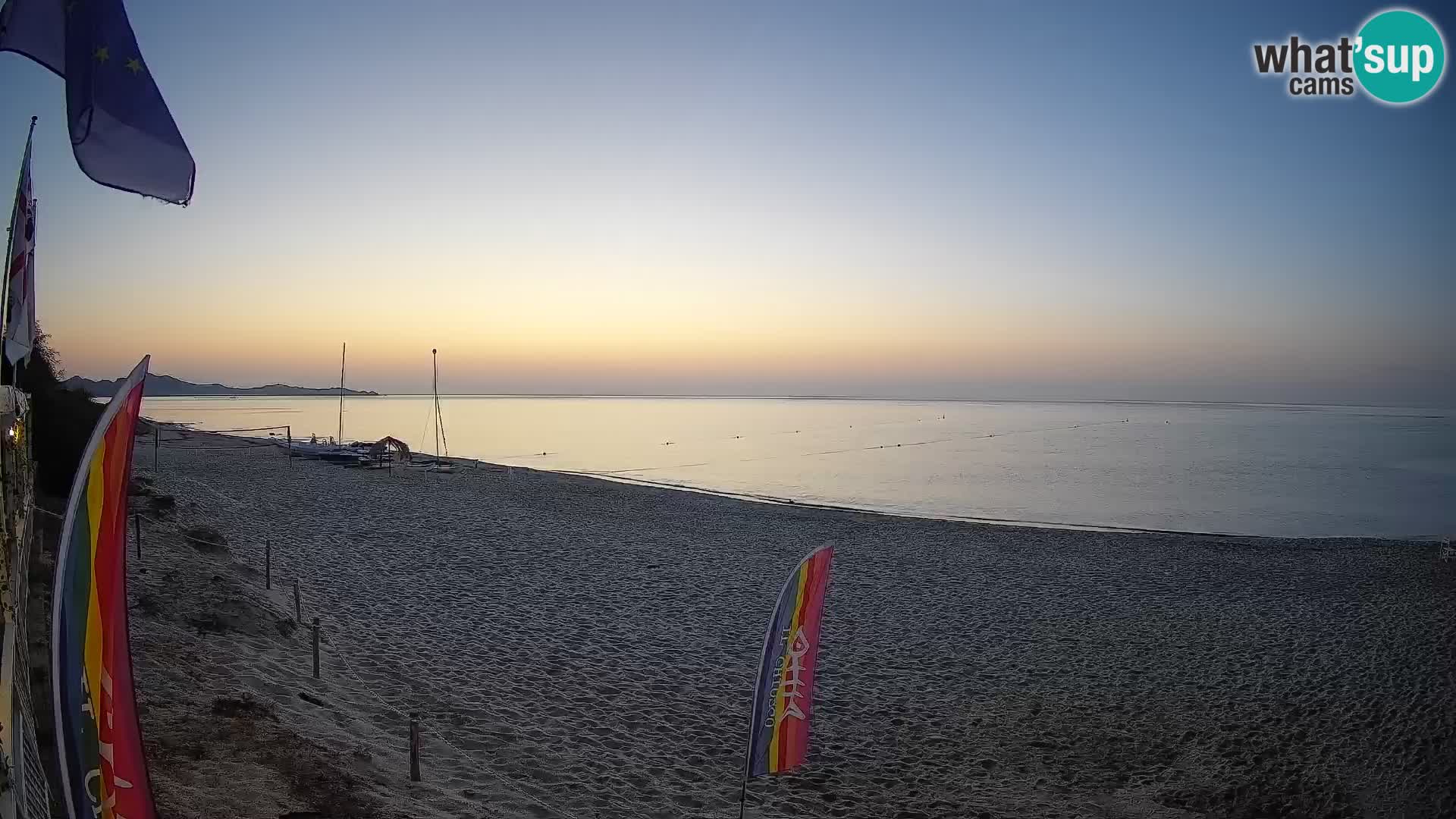 Webcam Piscina Rei – Vista live da Costa Rei, Muravera