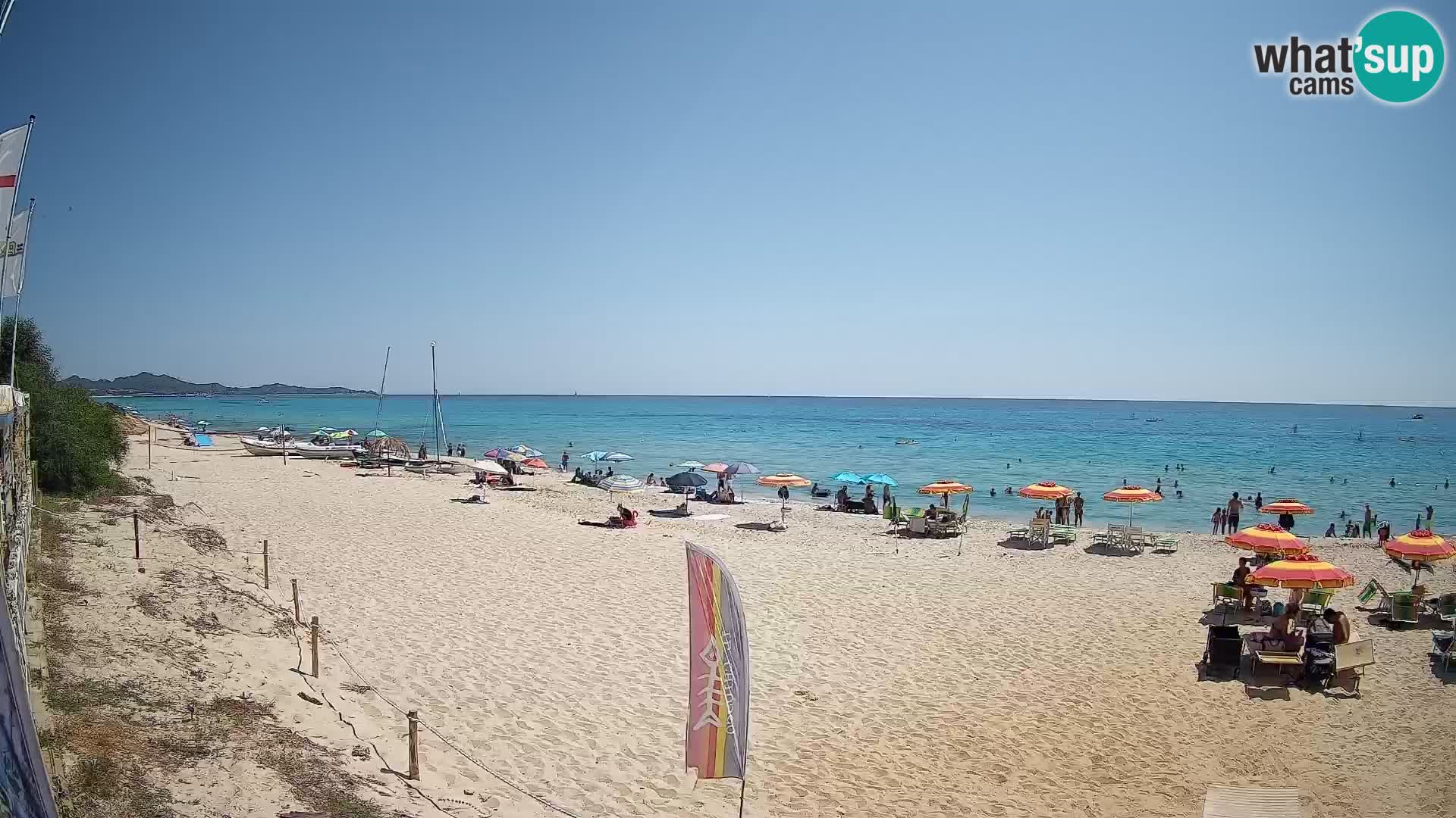 Webcam Piscina Rei – Liveblick auf Costa Rei in Muravera