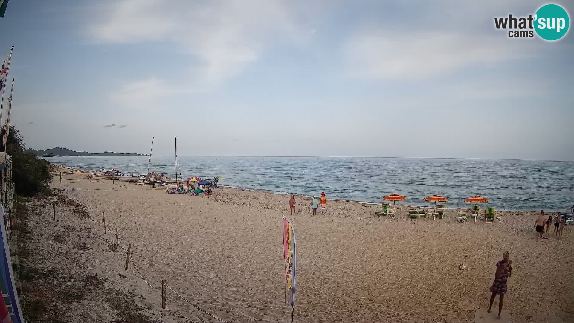 Webcam Piscina Rei – Vista en directo desde Costa Rei, Muravera