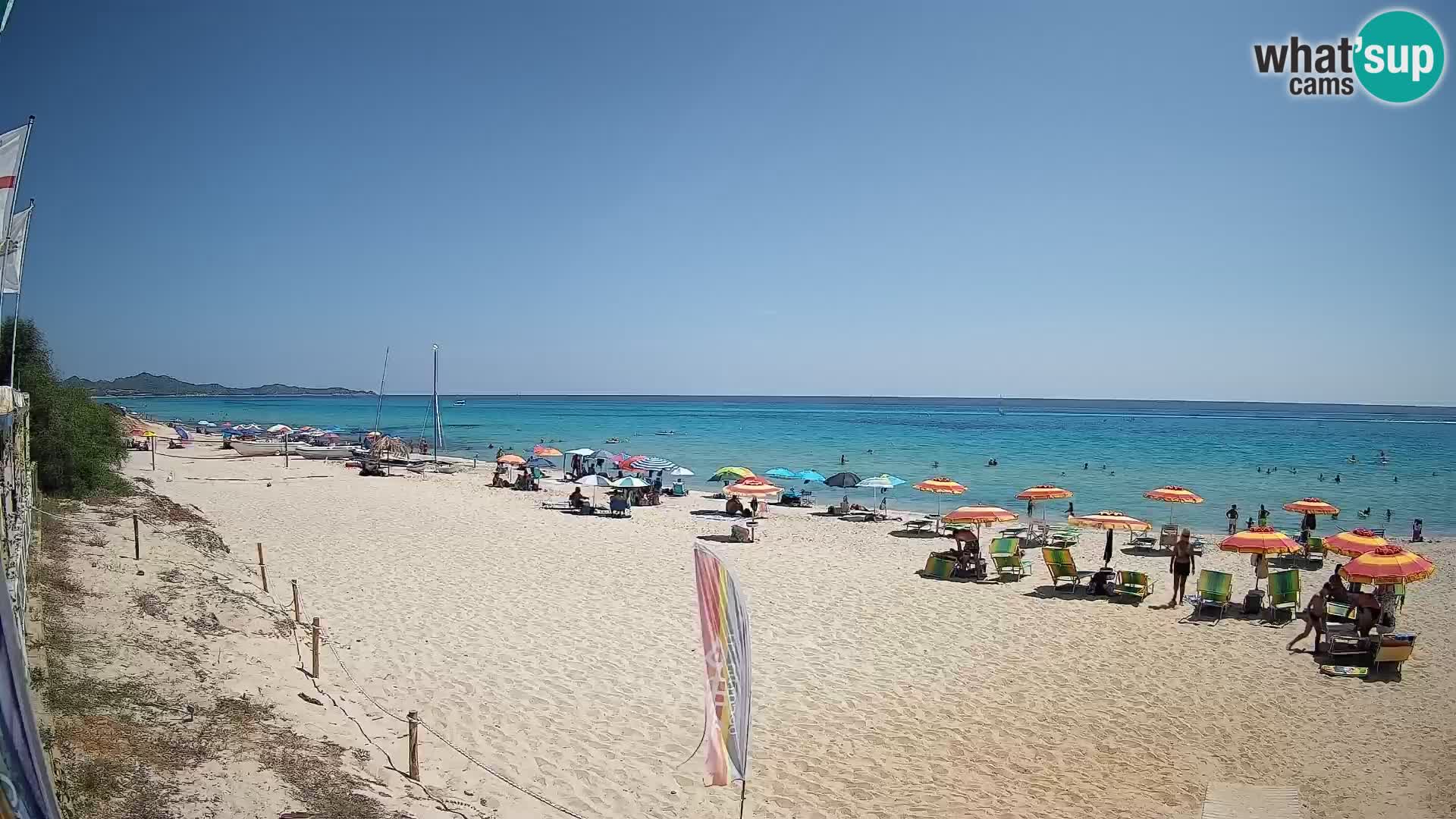Webcam Piscina Rei – Vue en direct depuis Costa Rei, Muravera
