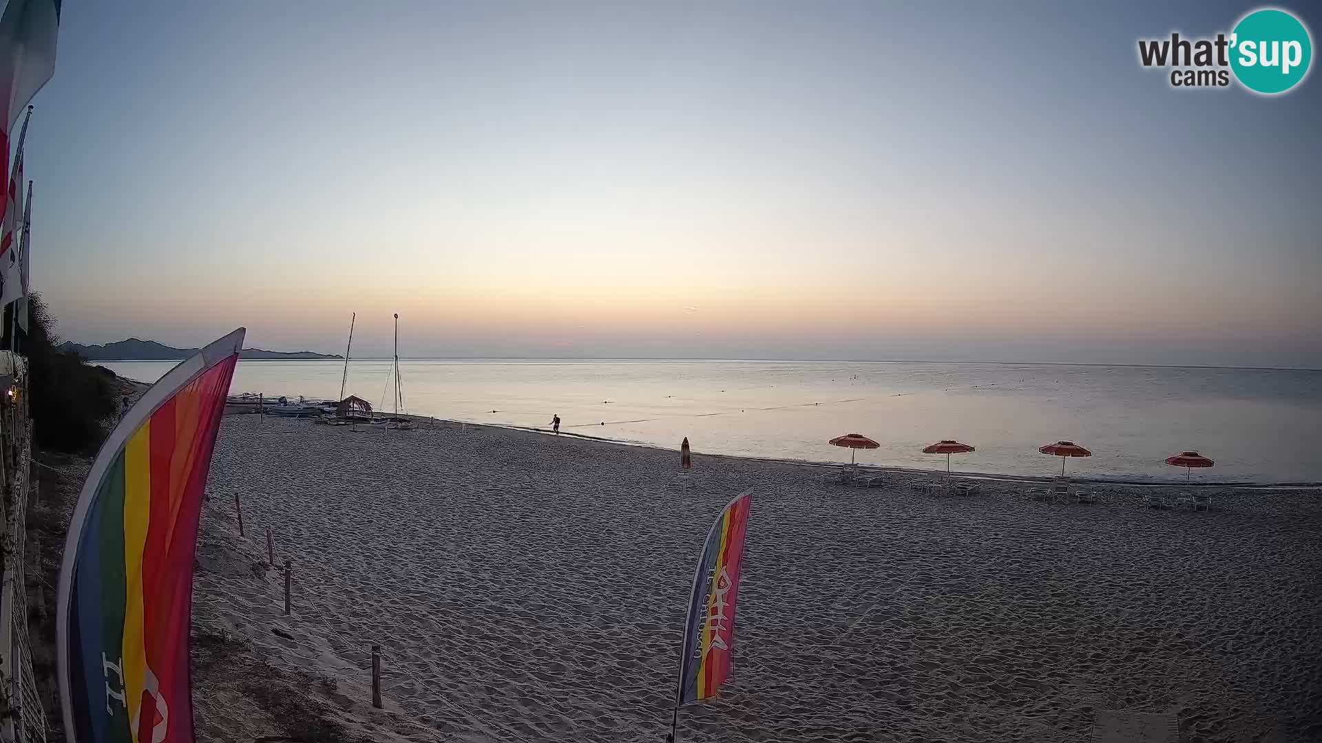 Webcam Piscina Rei – Vista en directo desde Costa Rei, Muravera