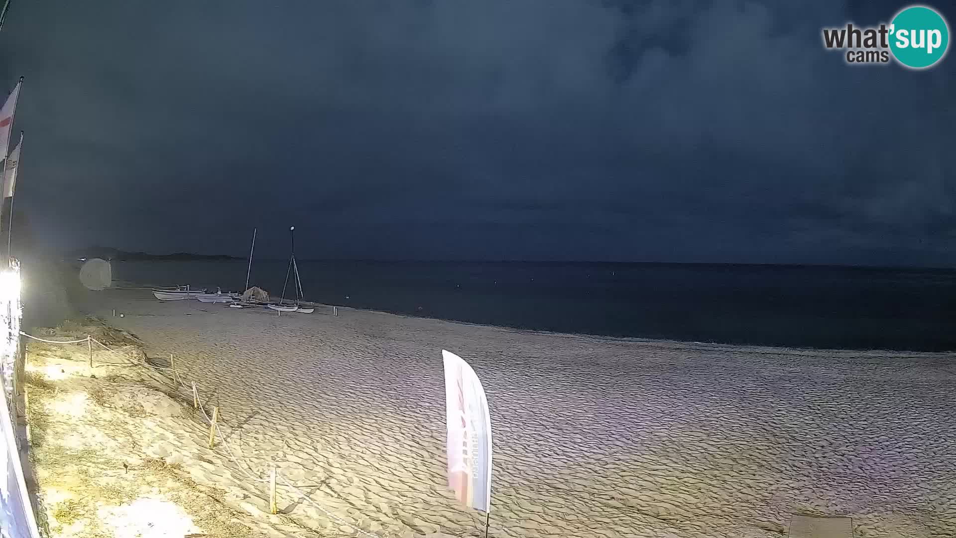 Webcam Piscina Rei – Vista live da Costa Rei, Muravera
